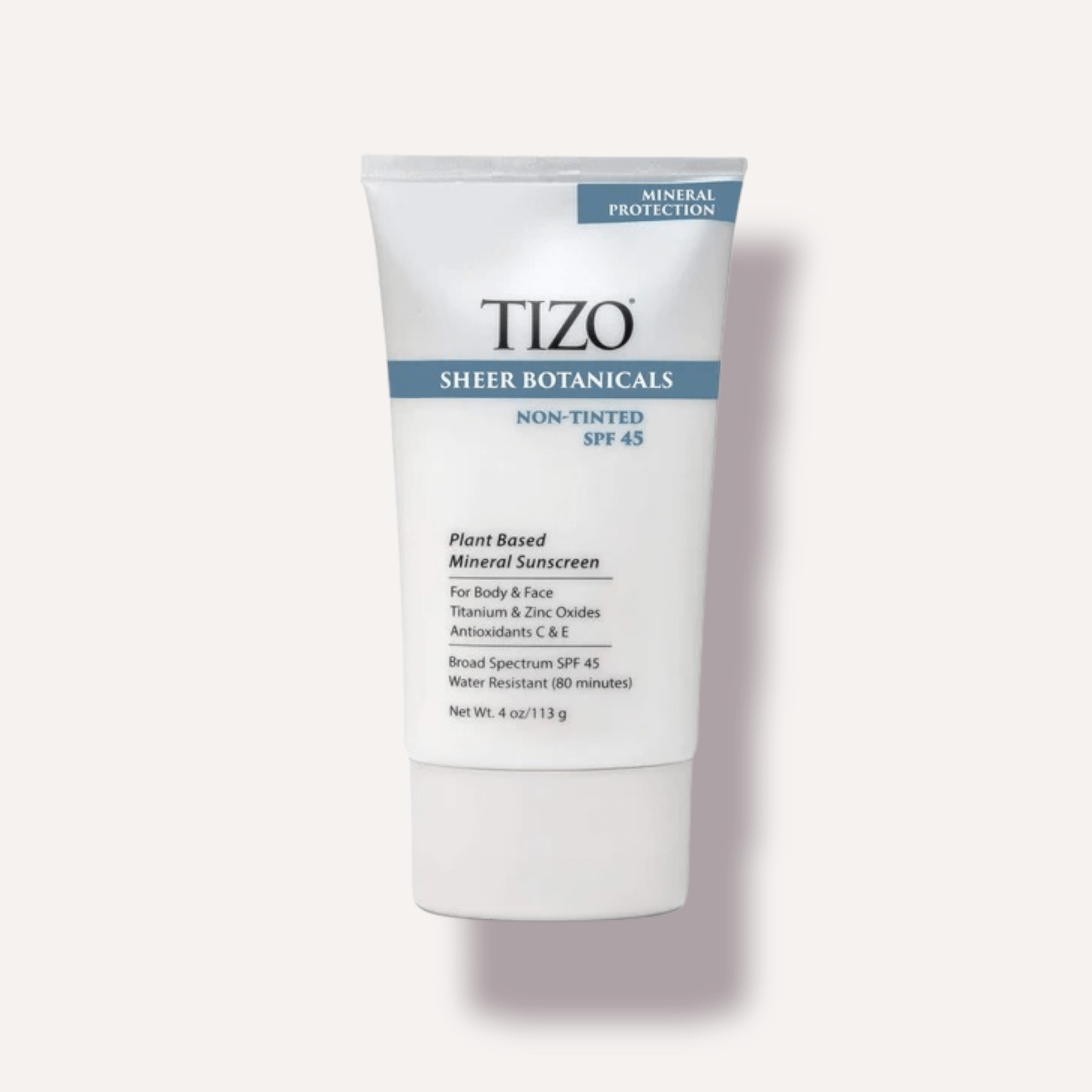 TIZO Sheer Botanicals Body and Face SPF 45 - Skin Love Cream
