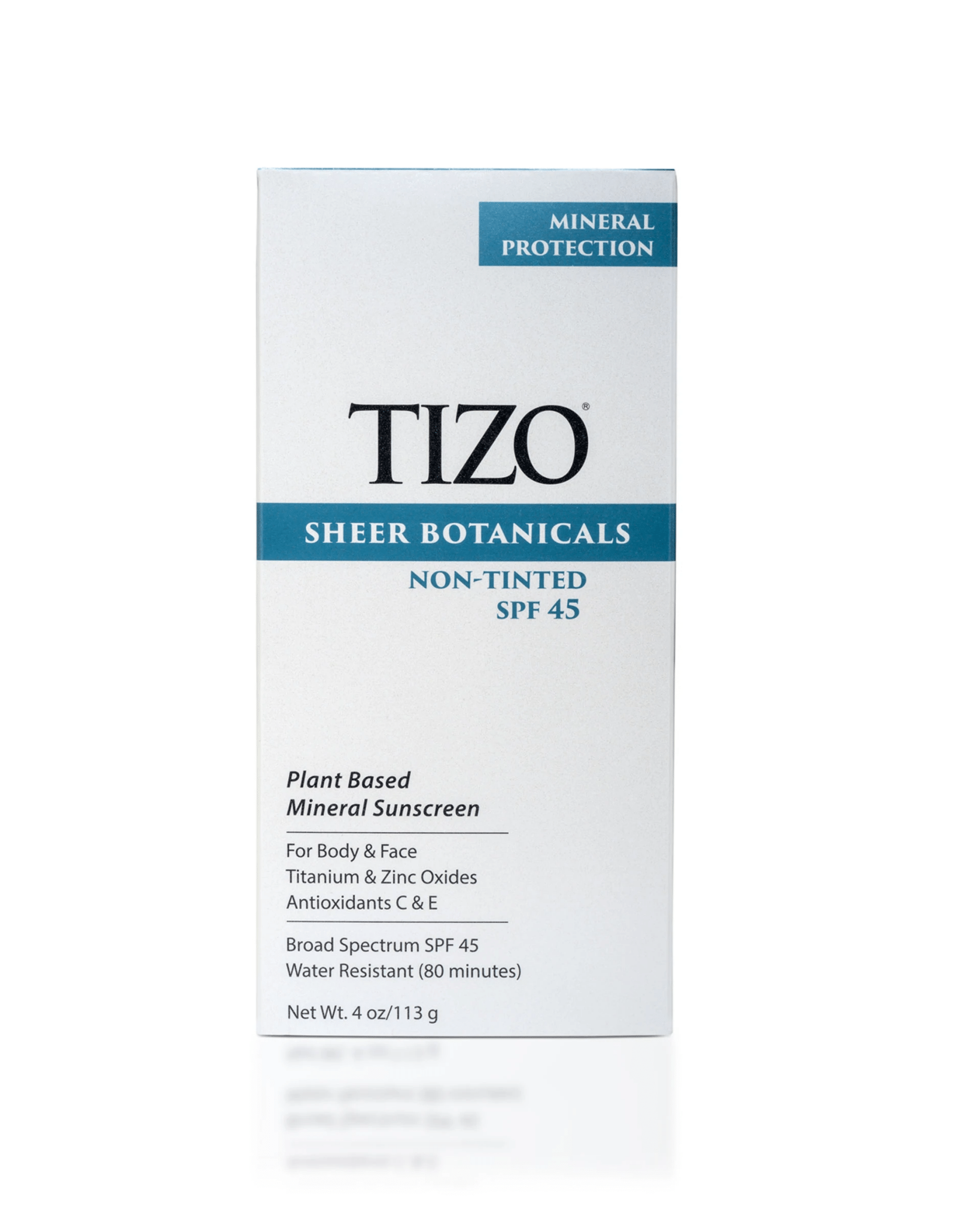 TIZO Sheer Botanicals Body and Face SPF 45 - Skin Love Cream