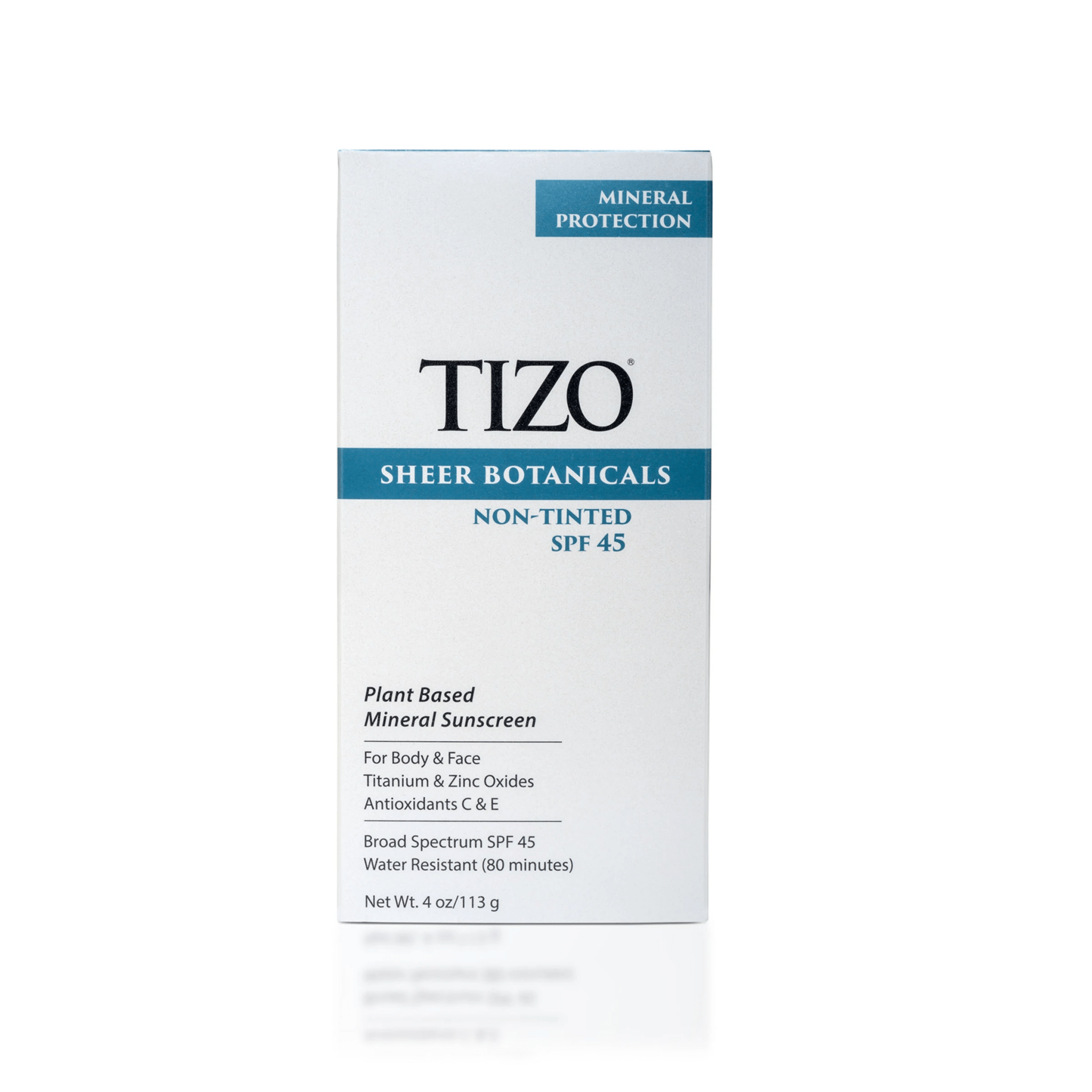 TIZO Sheer Botanicals Body and Face SPF 45 - Skin Love Cream