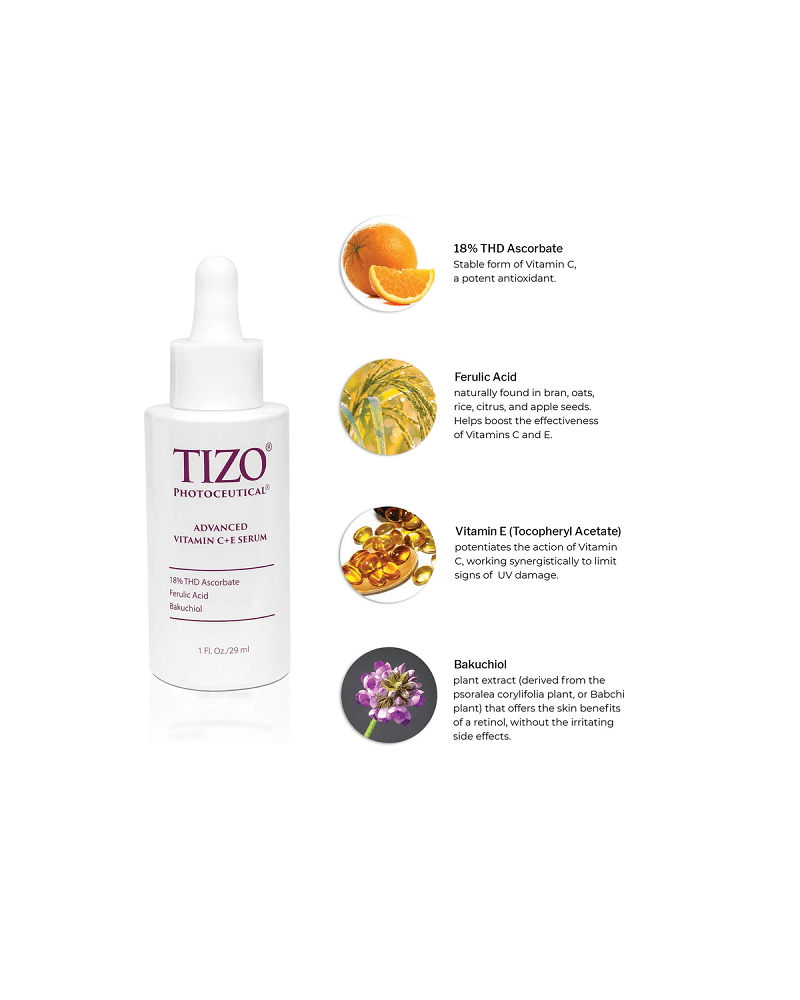 TIZO Advanced Vitamin C & E Serum - Skin Love Cream