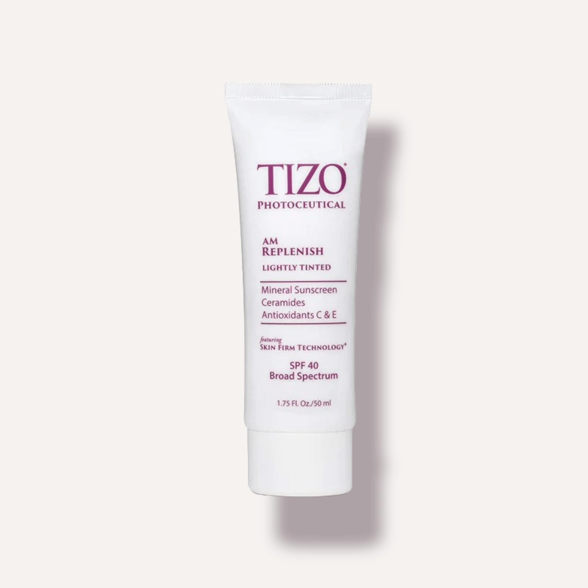 TIZO AM Replenish Lightly Tinted/ Non - tinted SPF 40 - Skin Love Cream