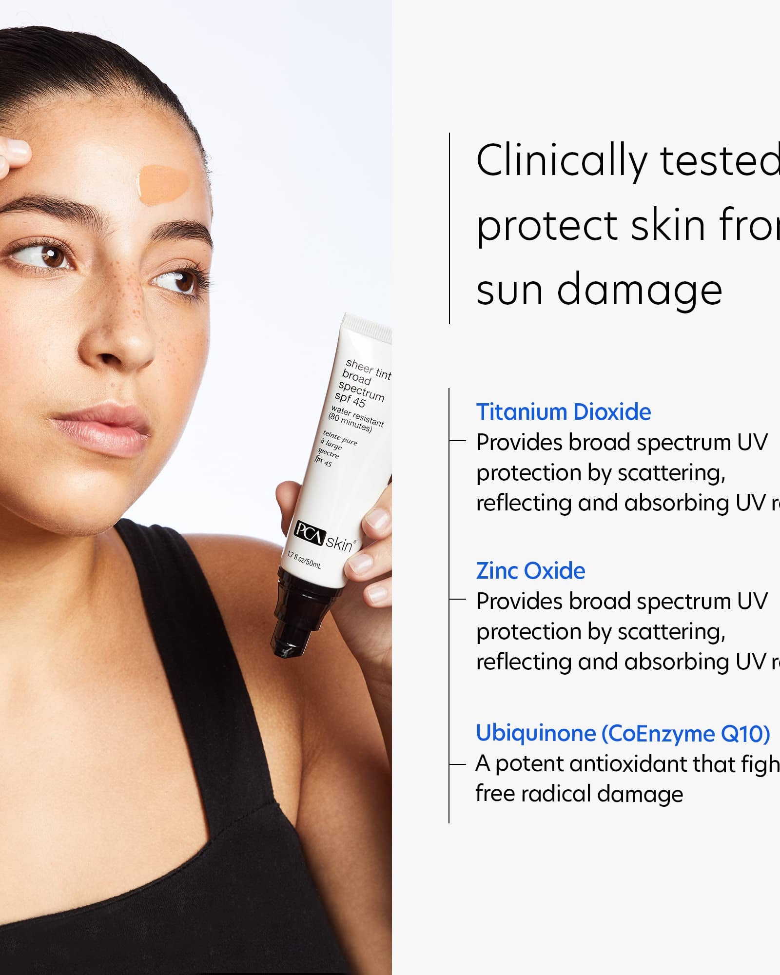 PCA Skin Sheer Tint Broad Spectrum SPF 45 - Skin Love Cream