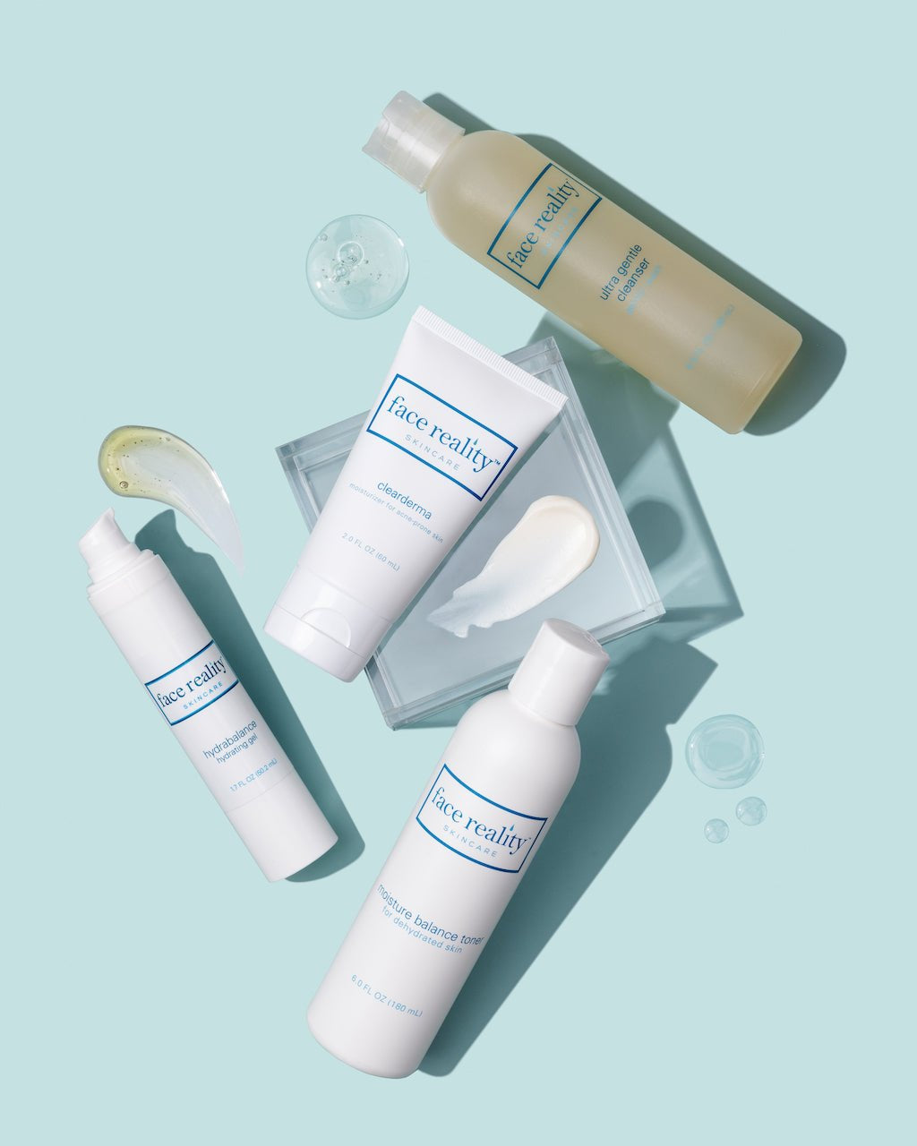 Face Reality Acne - Safe Kit for Normal or Combination Skin - Skin Love Cream