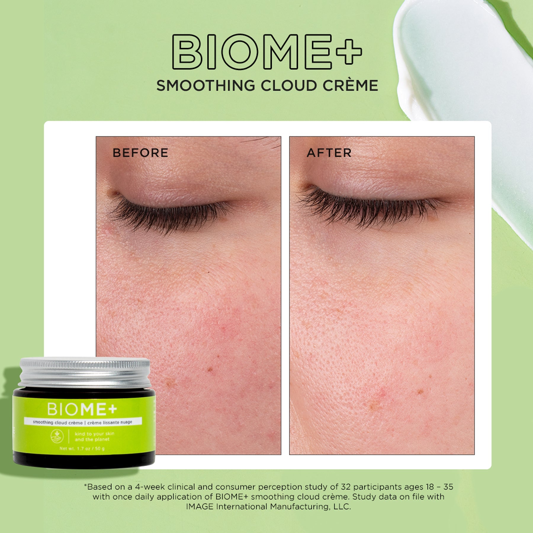 Biome+ Smoothing Cloud Crème - Skin Love Cream