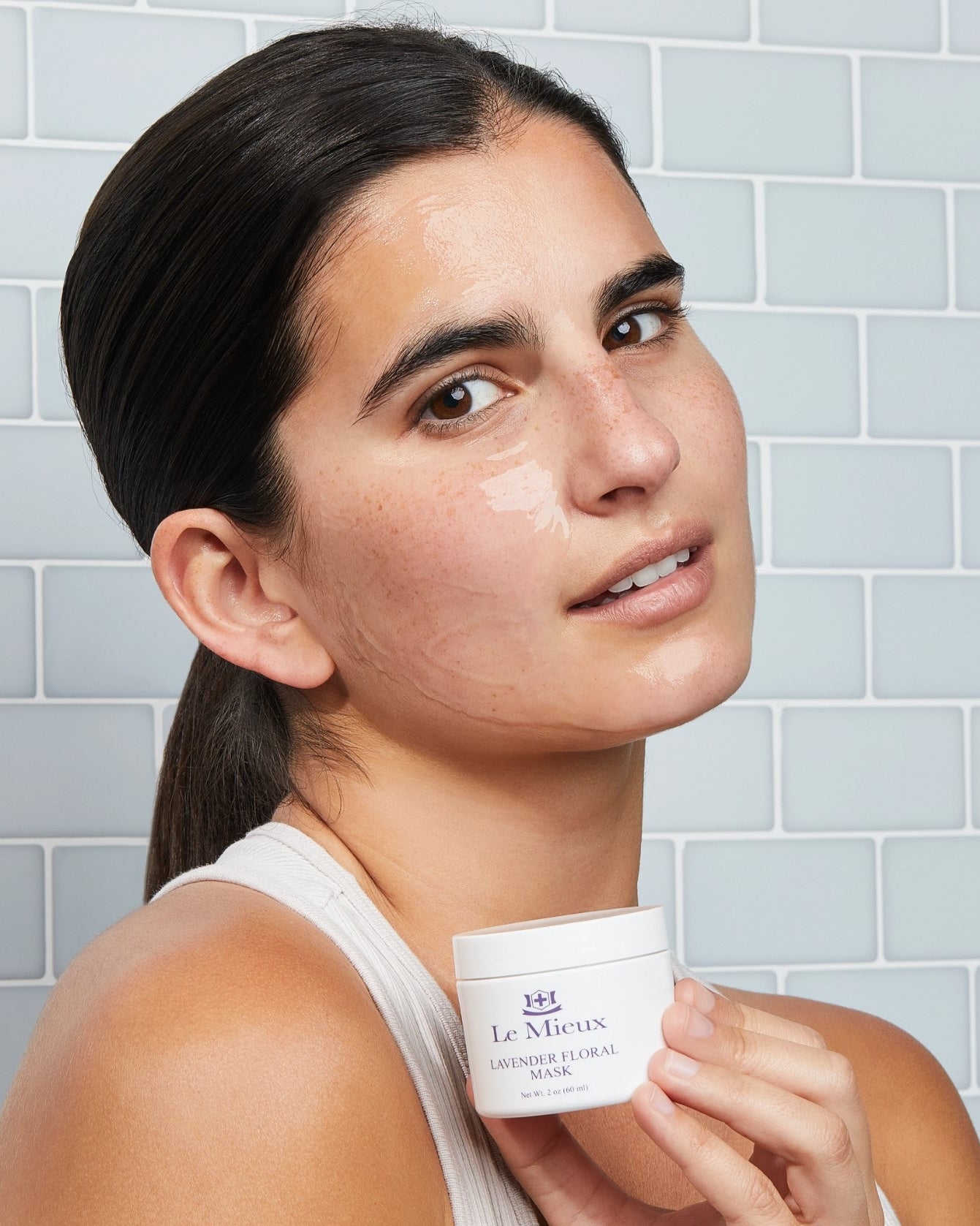 Le Mieux Lavender Floral Mask - Skin Love Cream