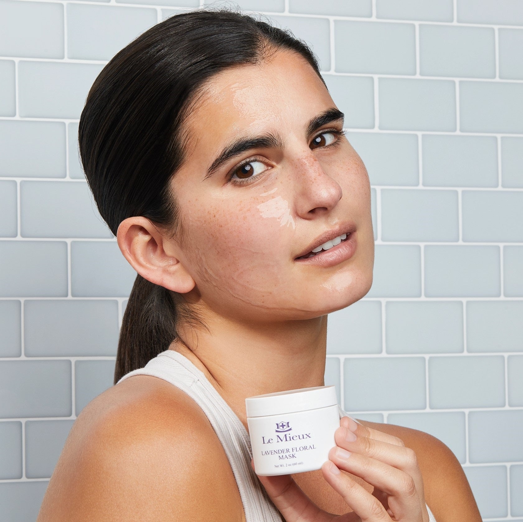 Le Mieux Lavender Floral Mask - Skin Love Cream