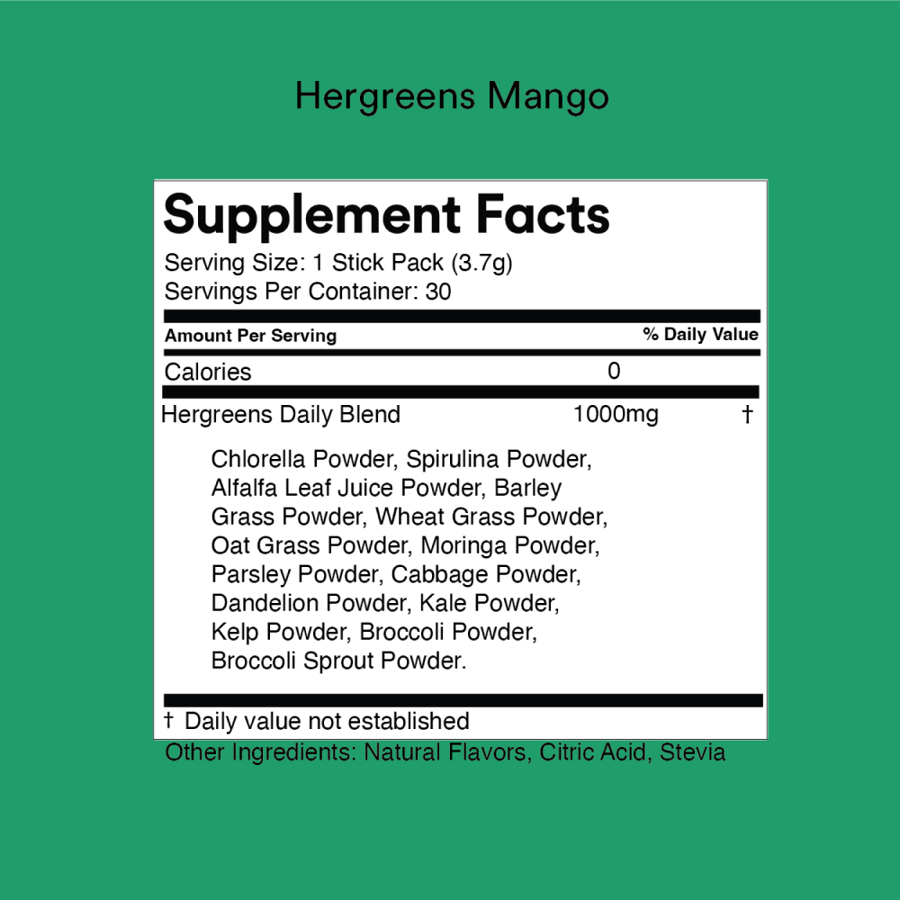 Mixhers Hergreens Daily Greens - Skin Love Cream