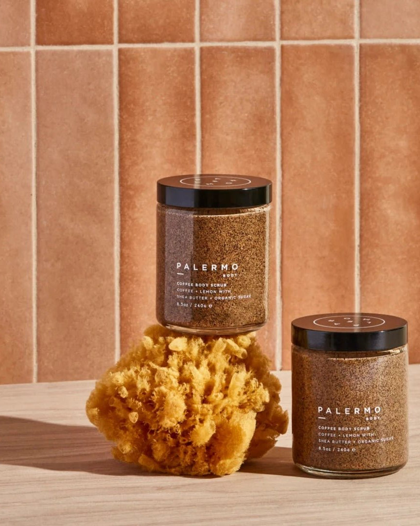 Palermo Coffee Body Scrub - Coffee + Lemon - Skin Love Cream