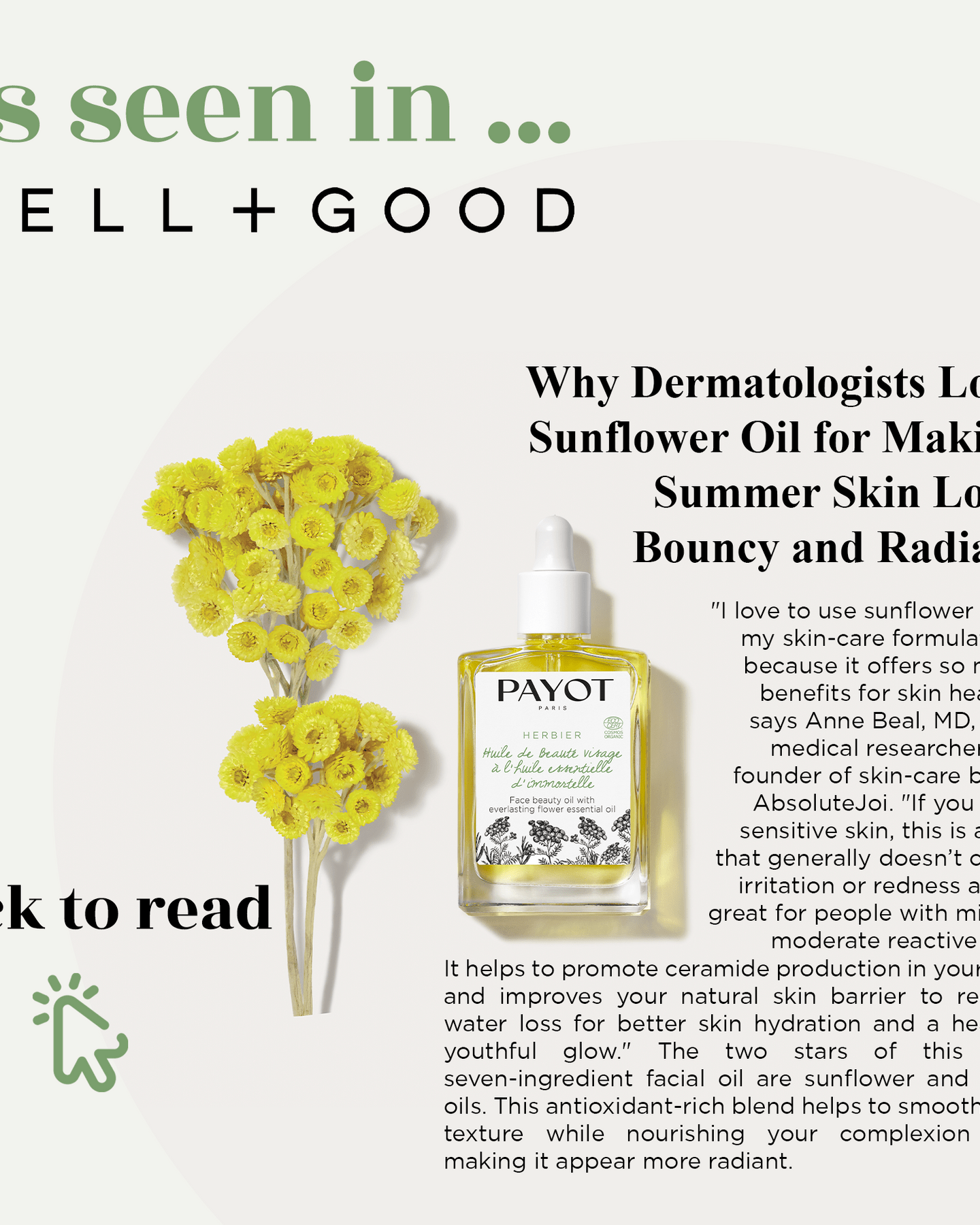 Payot Face Beauty Oil - Skin Love Cream