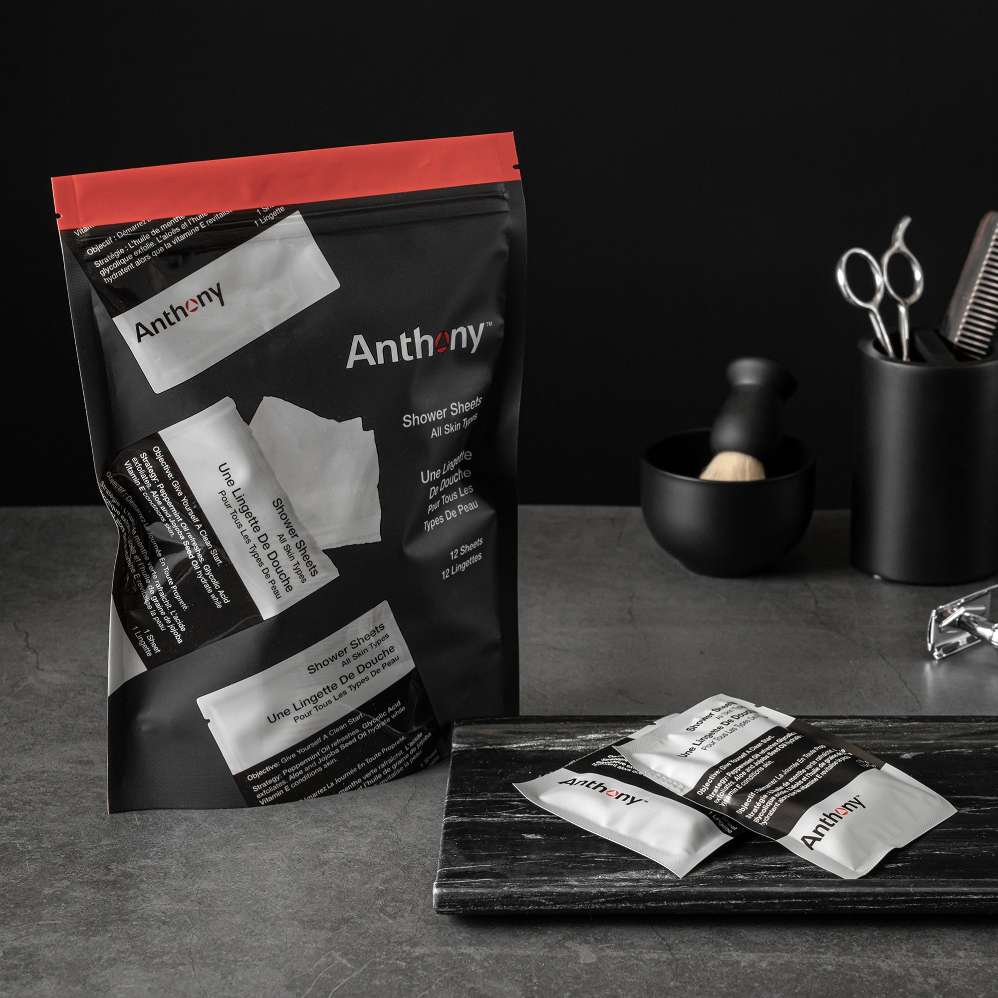 Anthony Shower Sheets - Skin Love Cream