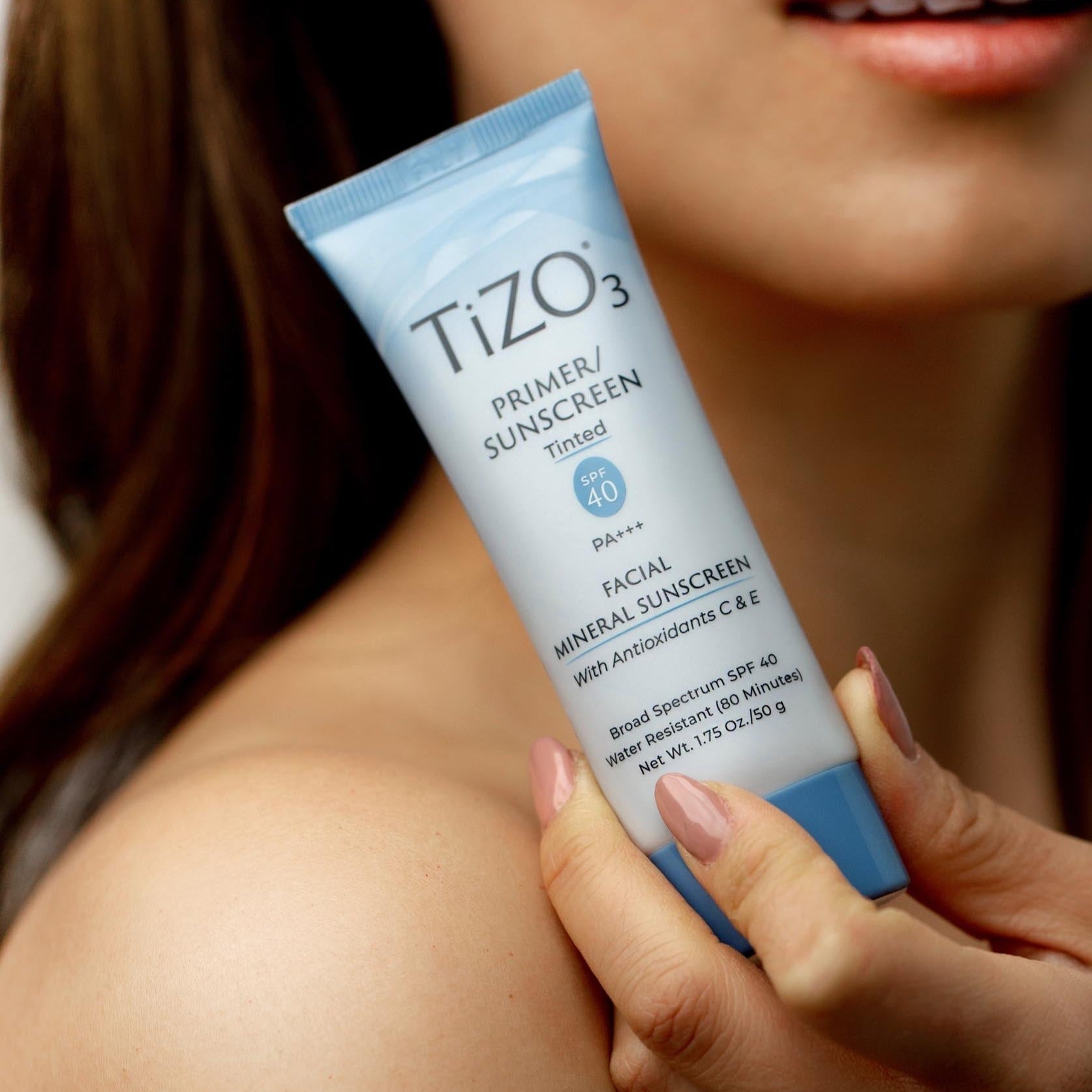 TIZO3 Facial Primer Tinted SPF 40 - Skin Love Cream