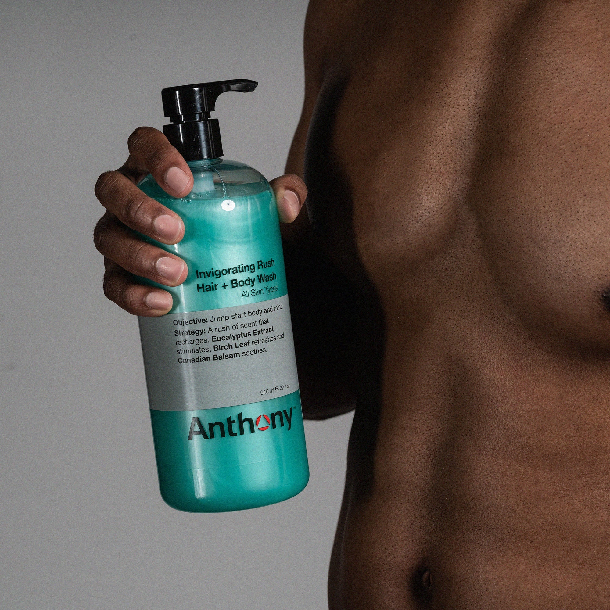 Anthony Invigorating Rush Hair + Body Wash - Skin Love Cream