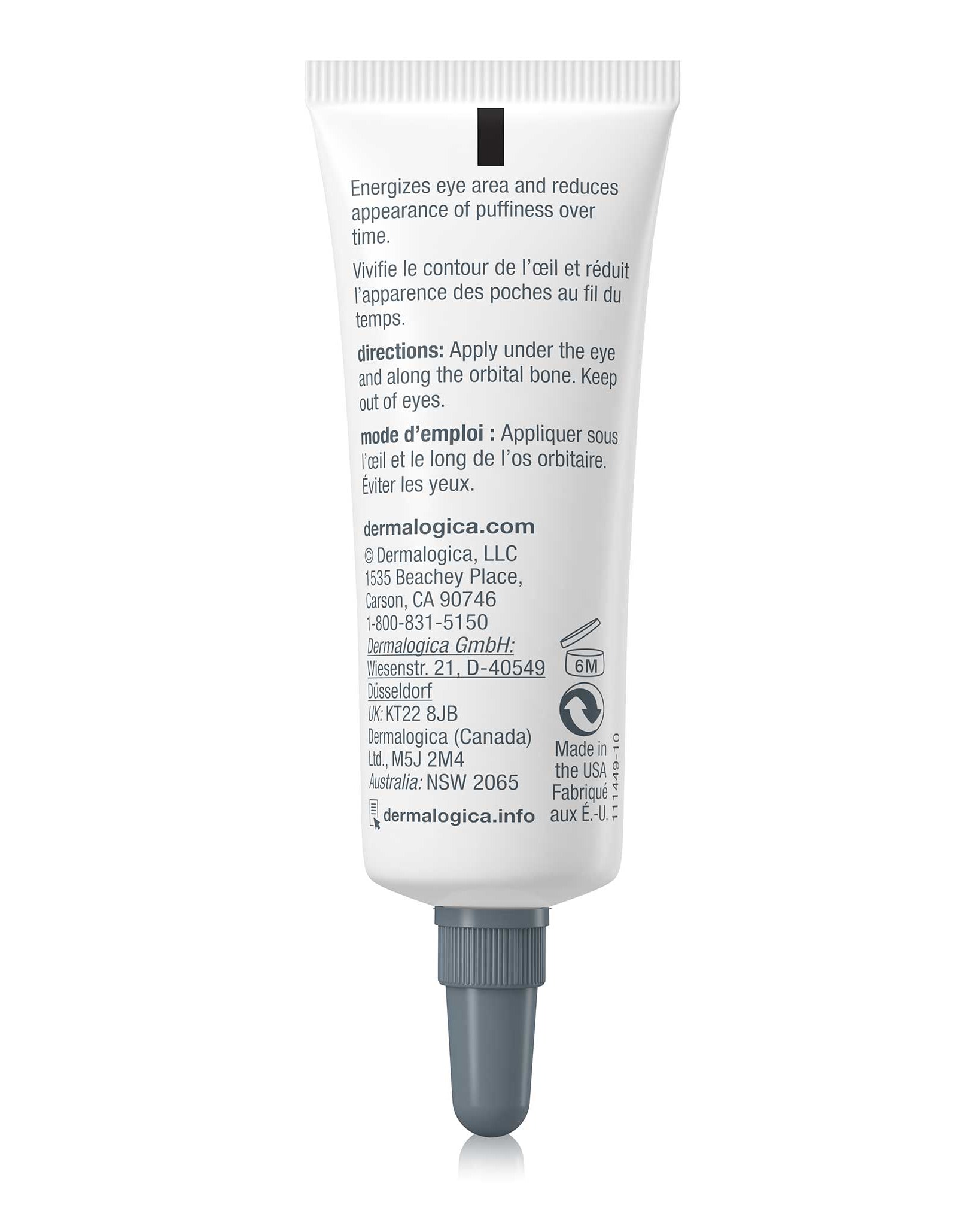 Dermalogica Awaken Peptide Depuffing Eye Gel - Skin Love Cream