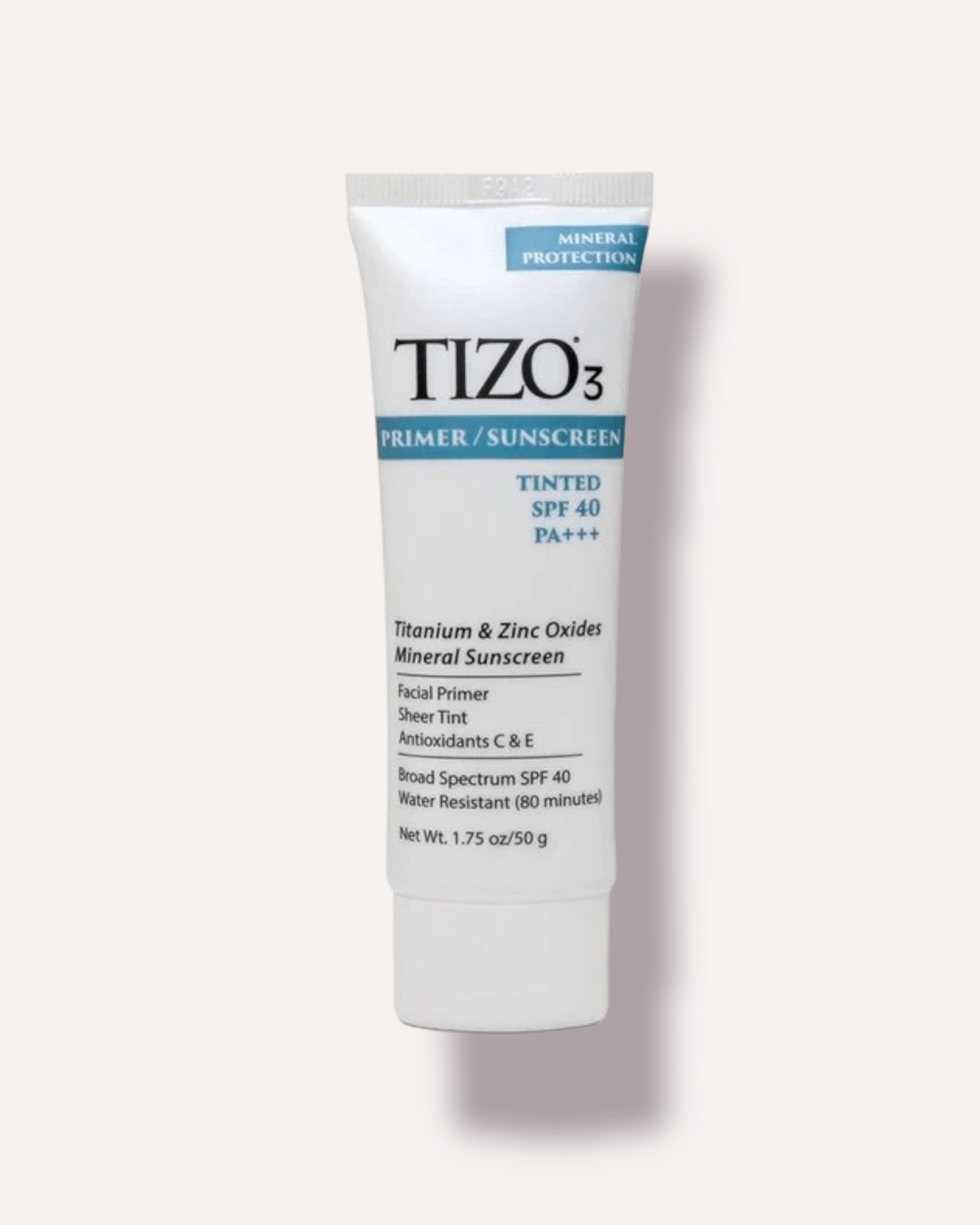 TIZO3 Facial Primer Tinted SPF 40 - Skin Love Cream