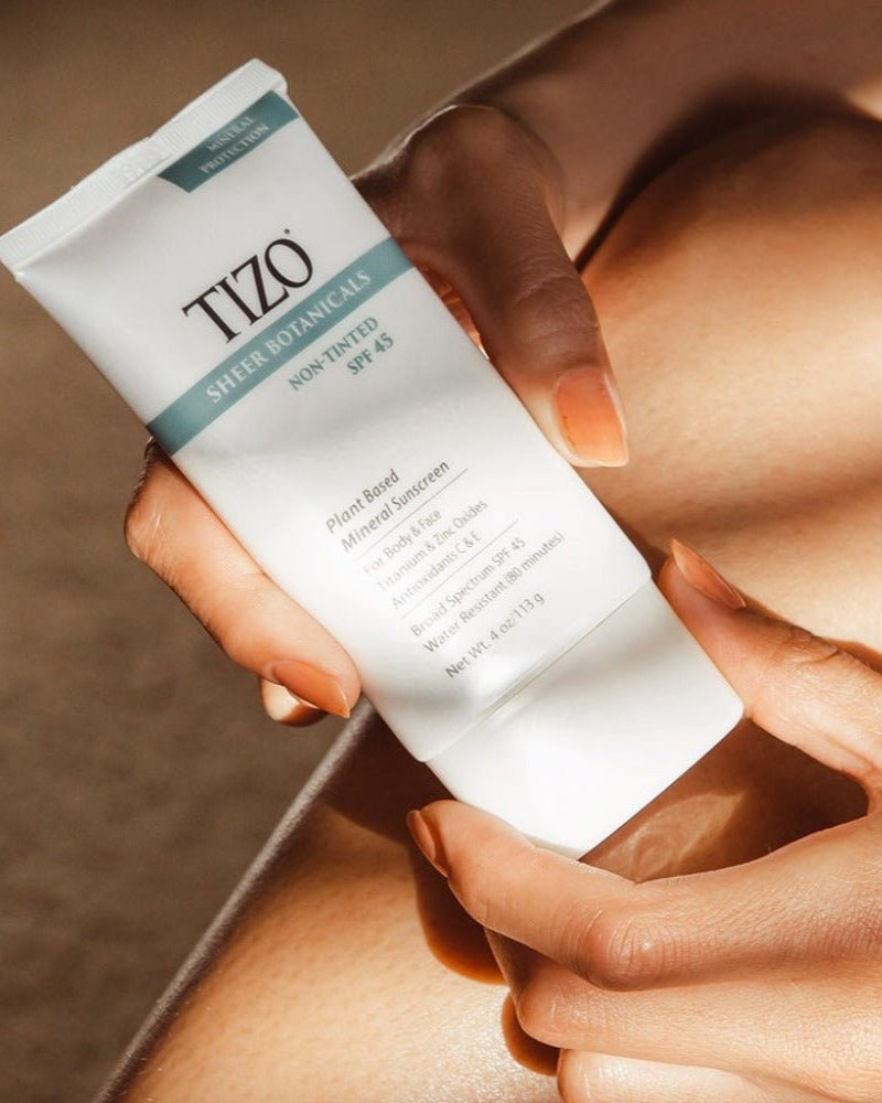 TIZO Sheer Botanicals Body and Face SPF 45 - Skin Love Cream