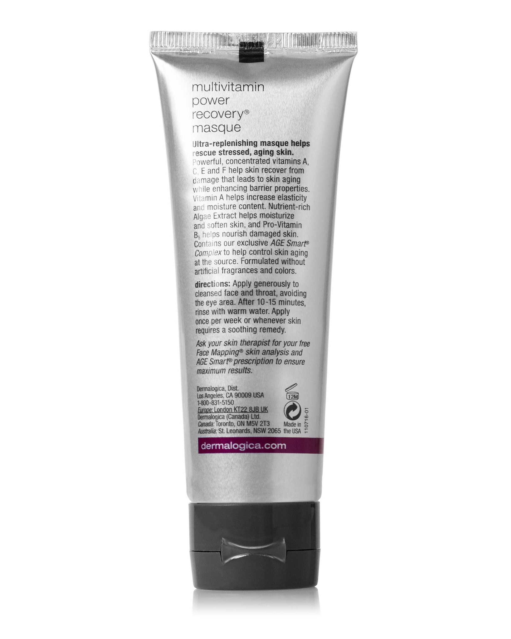 Dermalogica Multivitamin Power Recovery Mask - Skin Love Cream