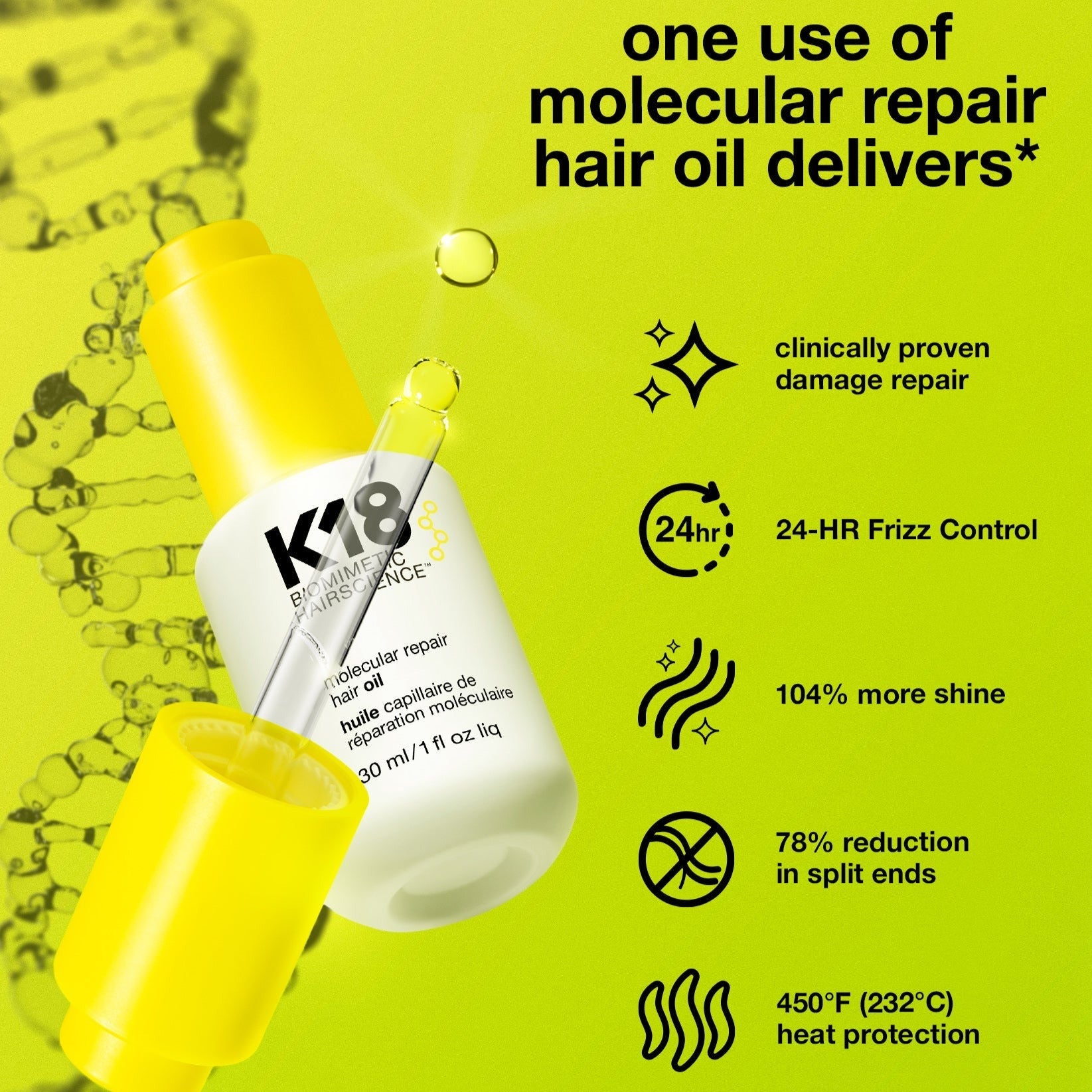 K18 Molecular Repair Hair Oil - Skin Love Cream