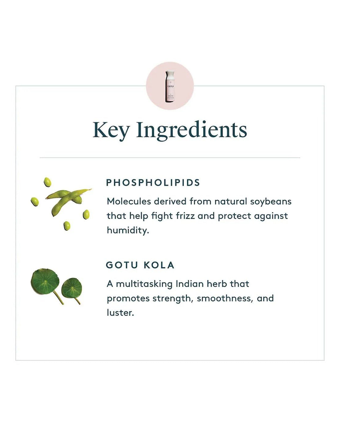 VIRTUE Smooth Shampoo - Skin Love Cream