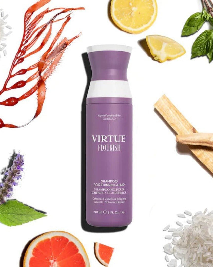 VIRTUE Flourish Shampoo For Thinning Hair - Skin Love Cream
