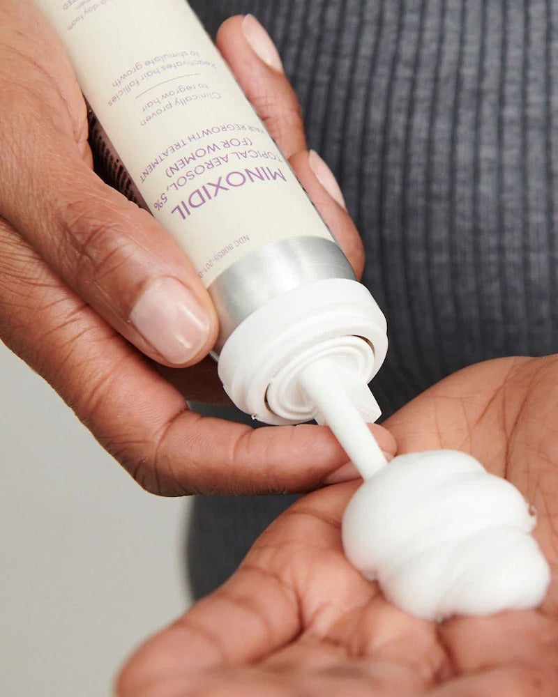 VIRTUE Flourish Minoxidil Foam 5 For Women - Skin Love Cream