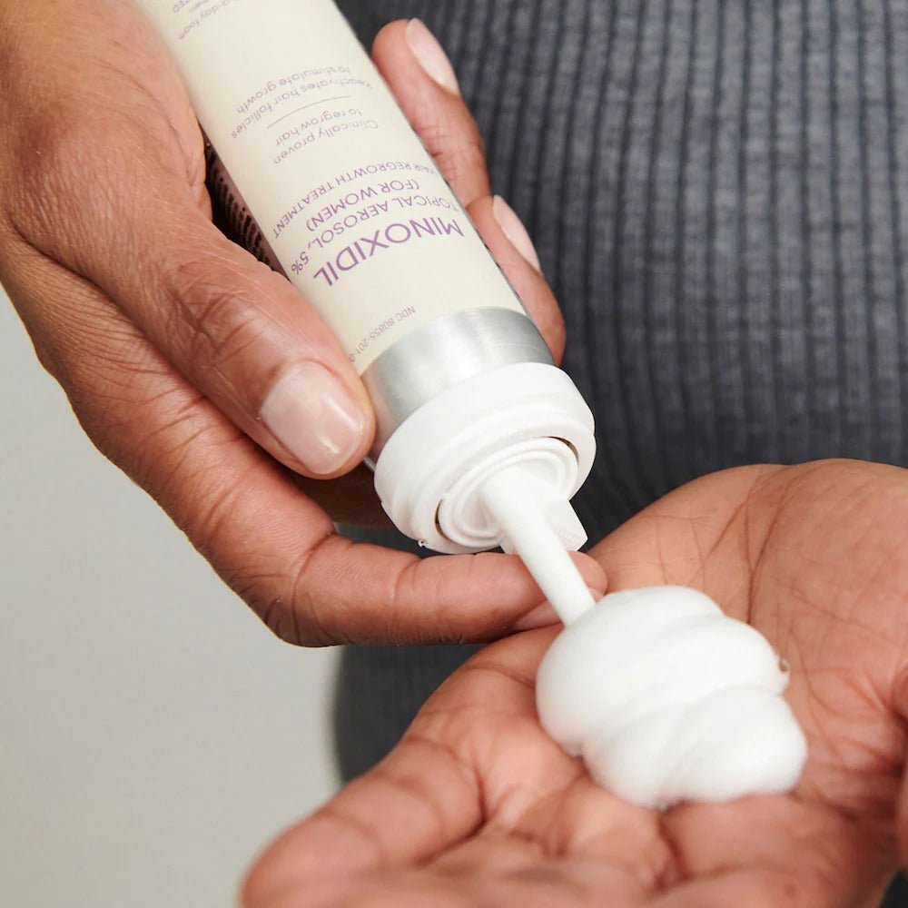 VIRTUE Flourish Minoxidil Foam 5 For Women - Skin Love Cream