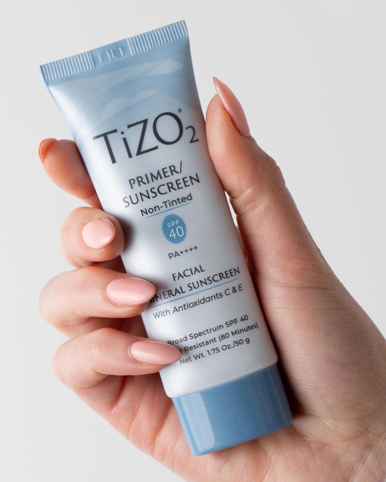 TIZO2 Facial Primer Non - tinted SPF 40 - Skin Love Cream