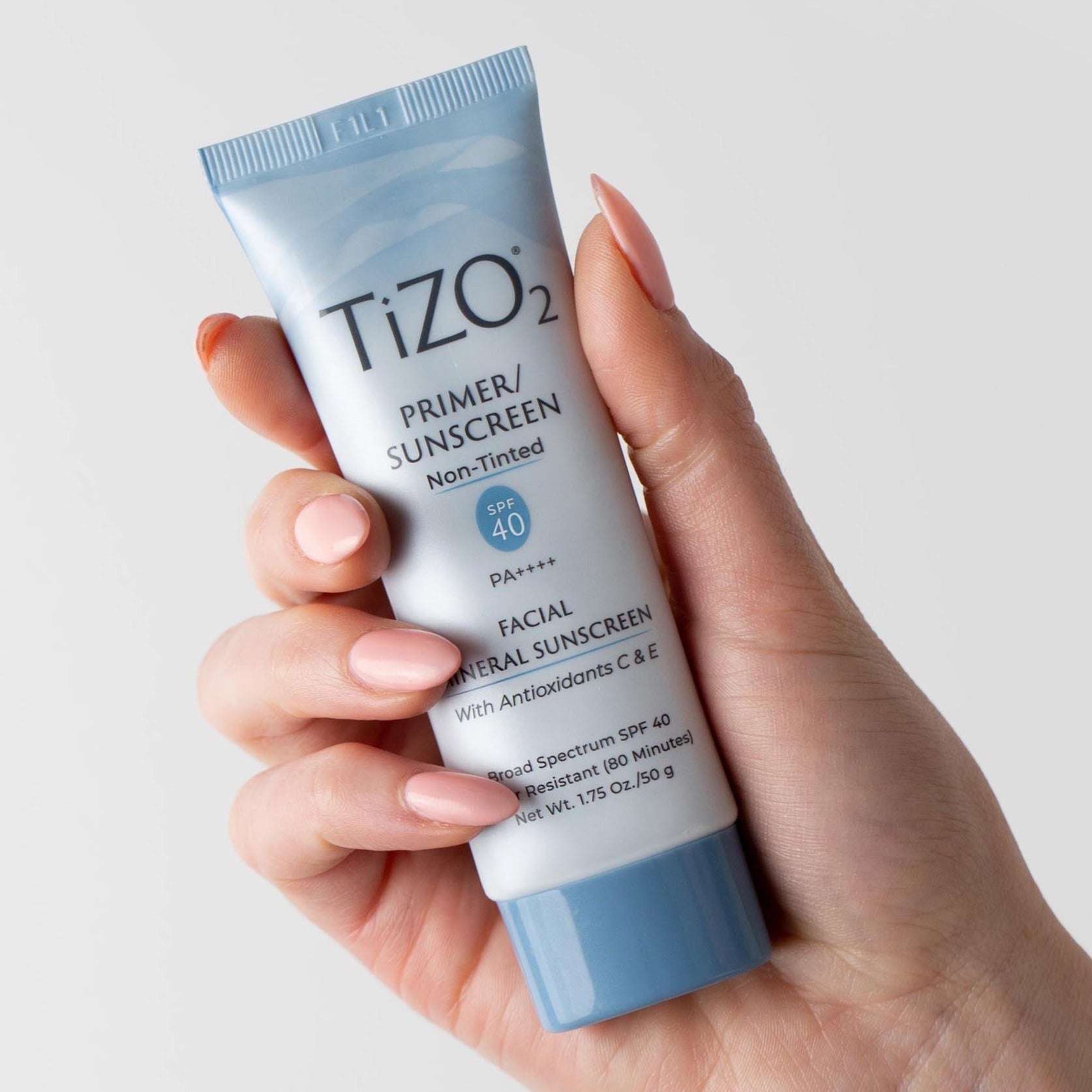 TIZO2 Facial Primer Non - tinted SPF 40 - Skin Love Cream