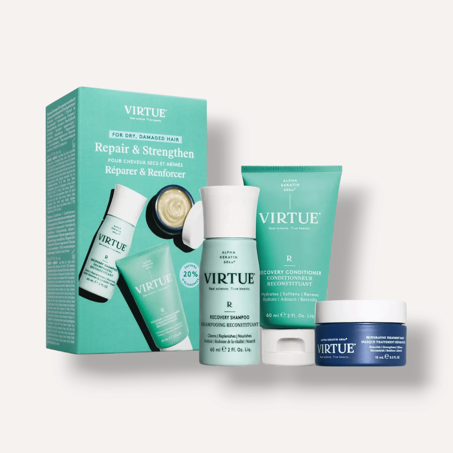 VIRTUE Repair Strengthen Discovery Kit - Skin Love Cream