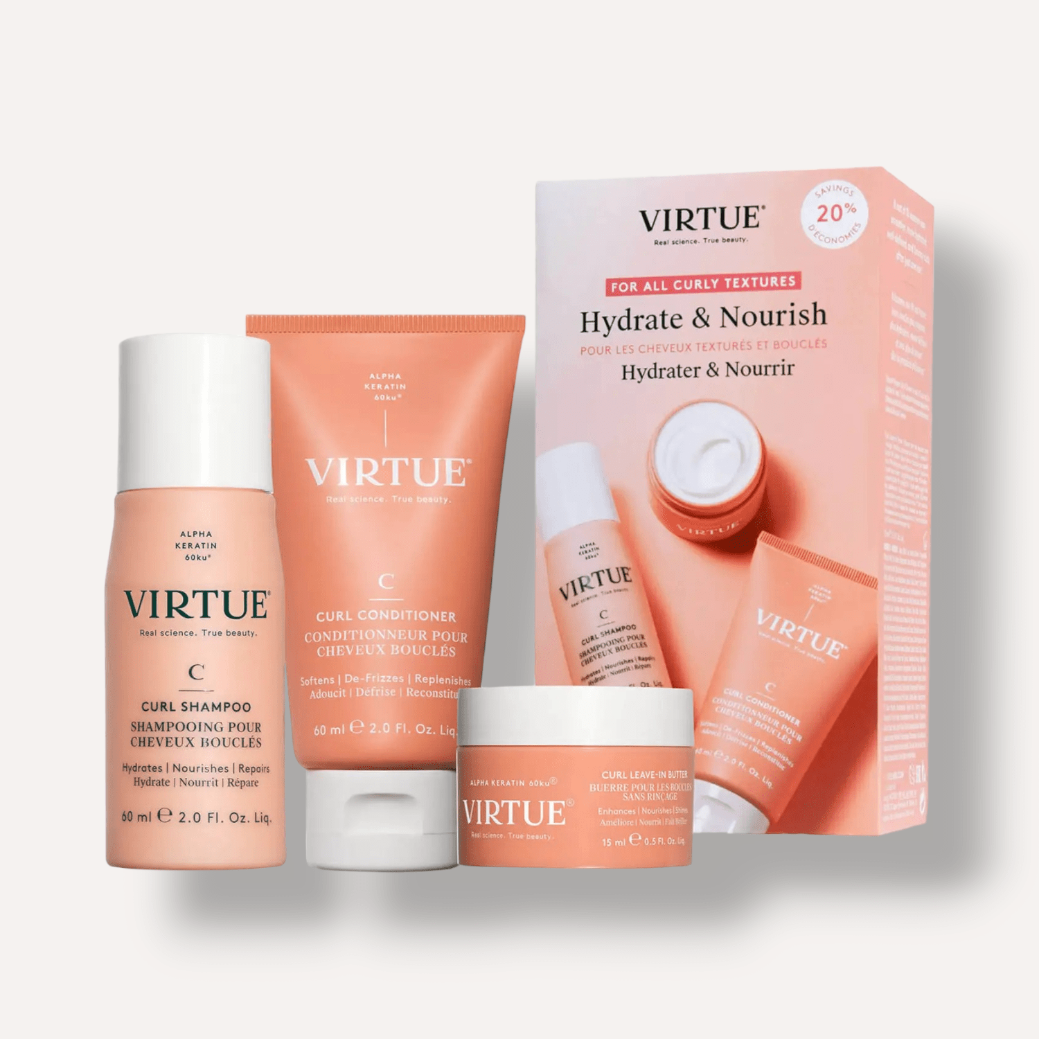 VIRTUE Curl Discovery Kit - Skin Love Cream