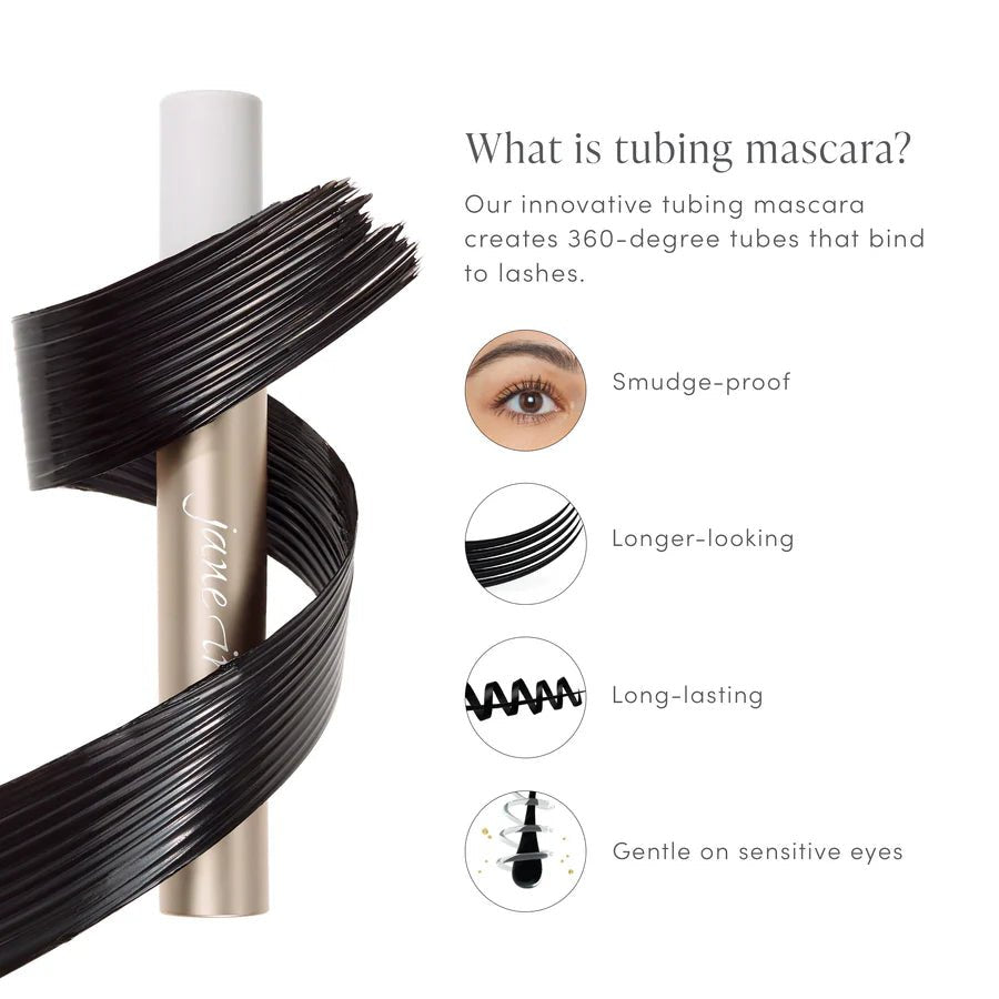 Jane Iredale Lash Fixation Length & Definition Tubing Mascara - Skin Love Cream