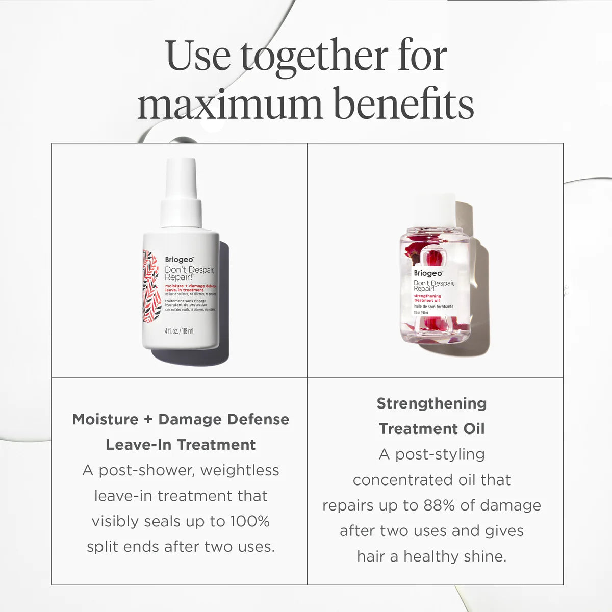 Briogeo Moisture + Damage Defense Leave-In Treatment