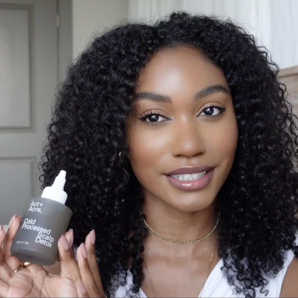 Act+Acre Cold Processed Scalp Detox Oil - Skin Love Cream