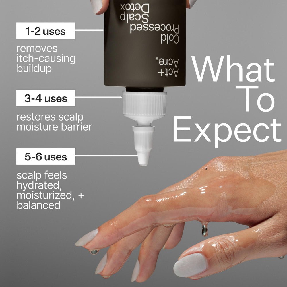 Act+Acre Cold Processed Scalp Detox Oil - Skin Love Cream