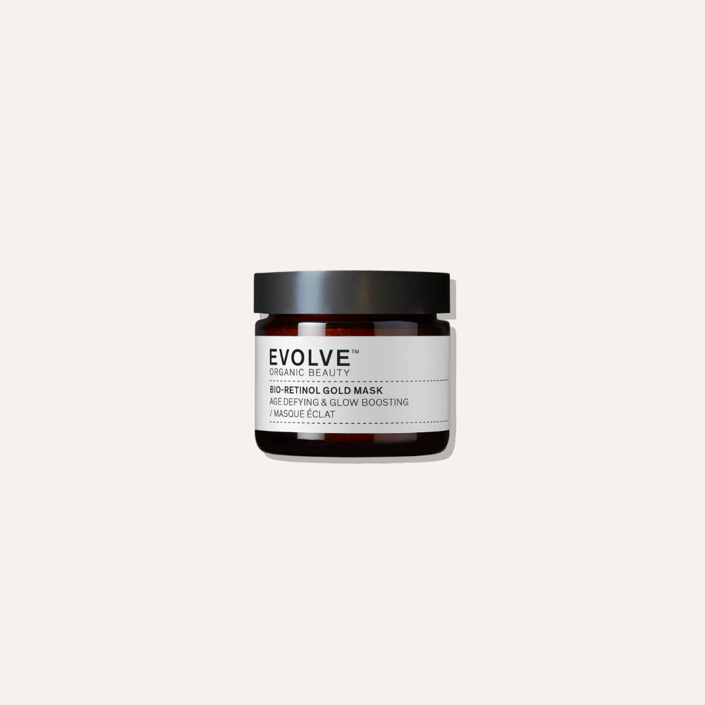 Evolve Organic Beauty Bio-Retinol Gold Face Mask