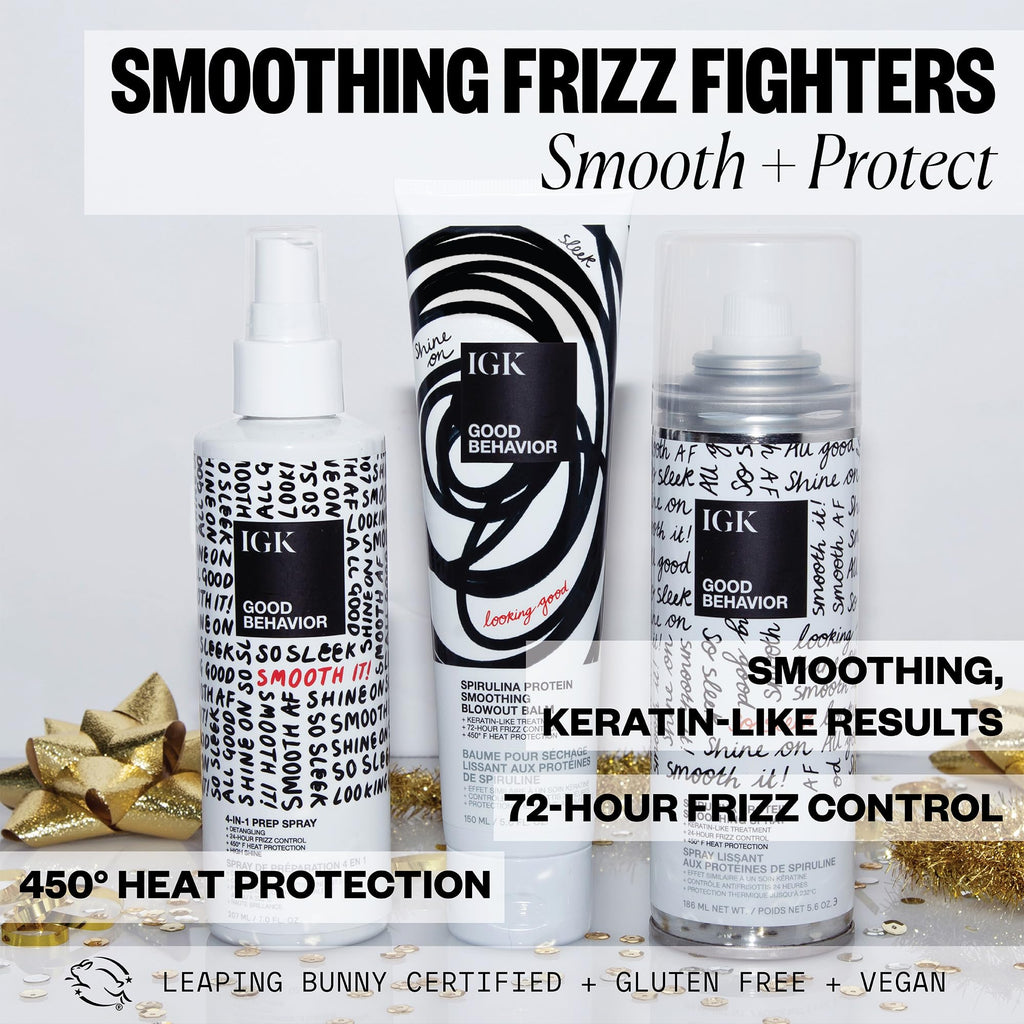 IGK Smoothing Frizz Fighters Kit