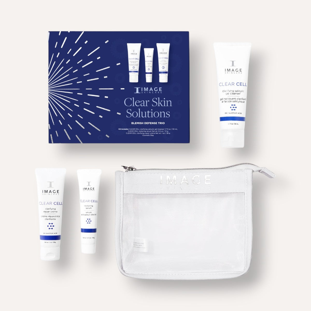 IMAGE Skincare CLEAR CELL Clear Skin Solutions Set