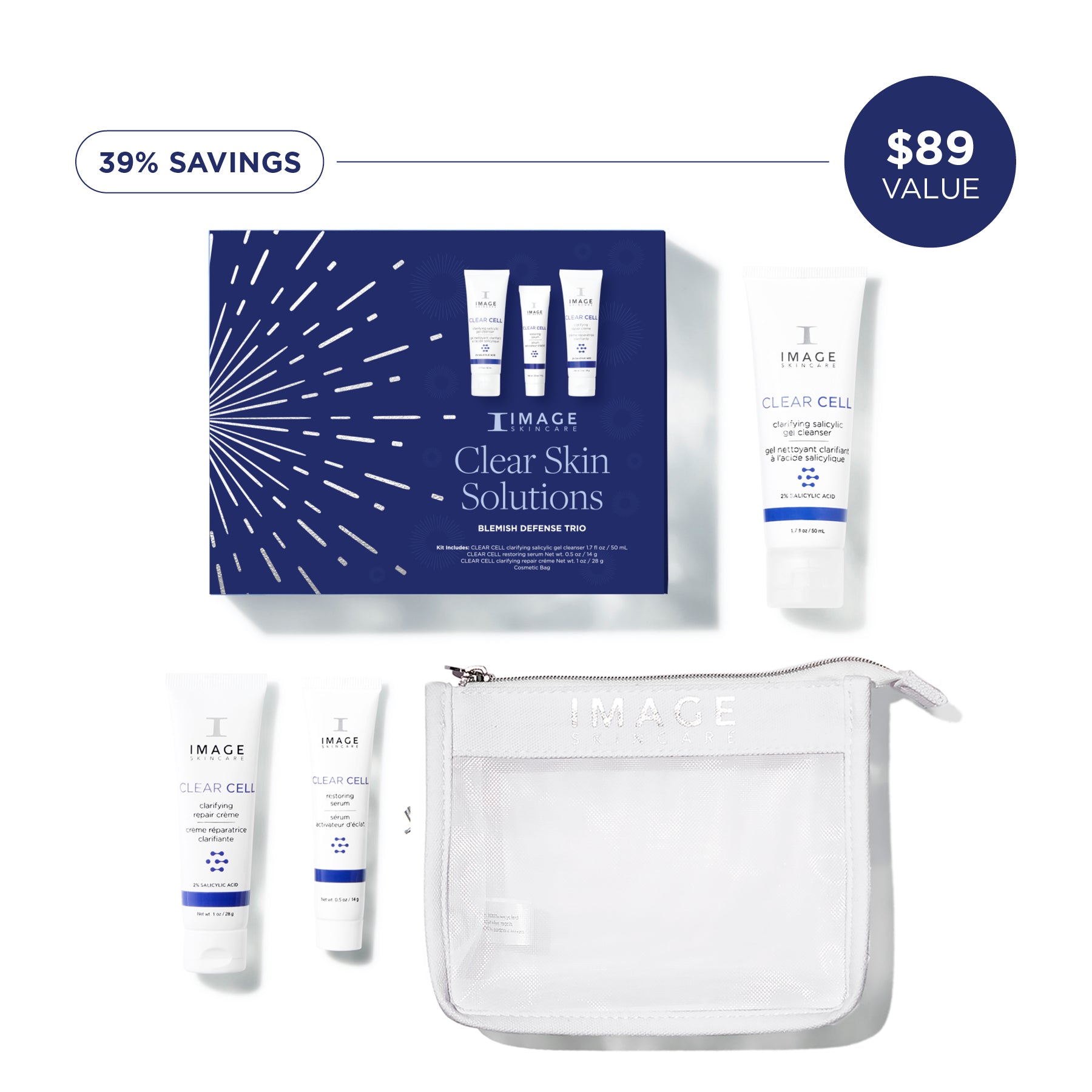 IMAGE Skincare CLEAR CELL Clear Skin Solutions Set - Skin Love Cream