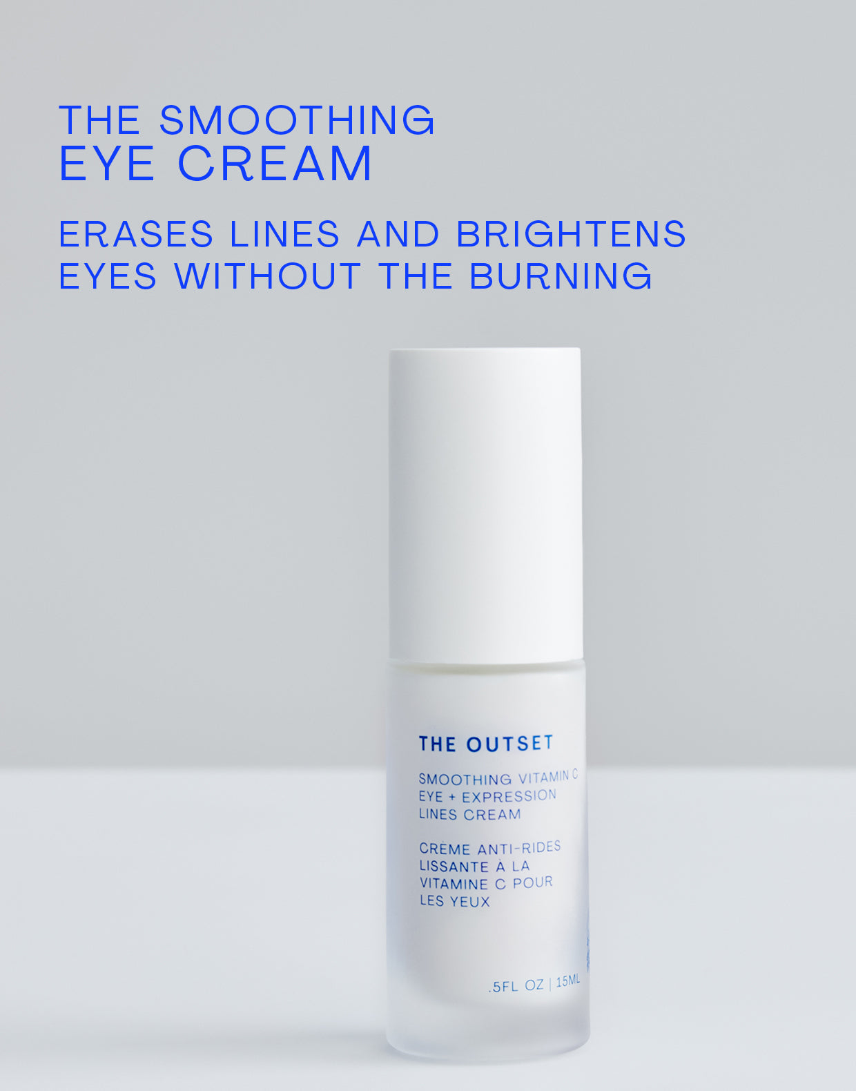 The Outset – Smoothing Vitamin C Eye + Expression Lines Cream
