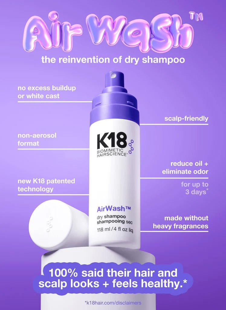 K18 AirWash™ Dry Shampoo - Skin Love Cream