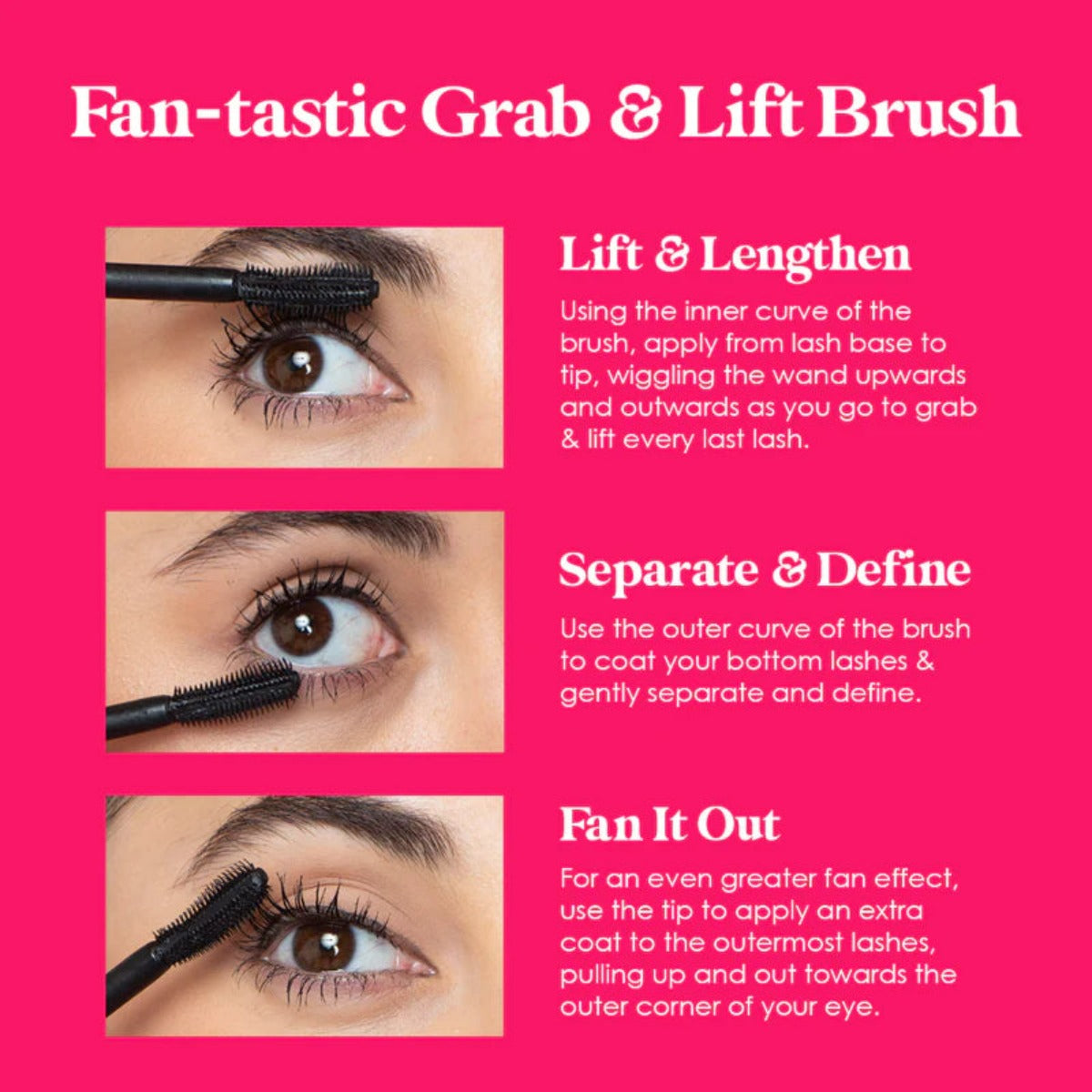 Grande Cosmetics GrandeFANATIC Fanning & Curling Mascara infused with Widelash