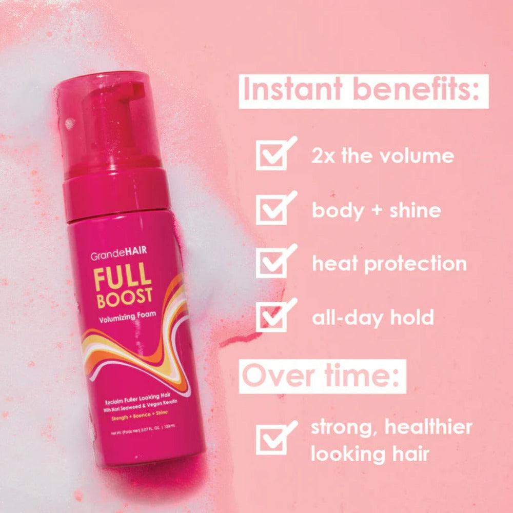 Grande Cosmetics GrandeHAIR Full Boost Volumizing Foam