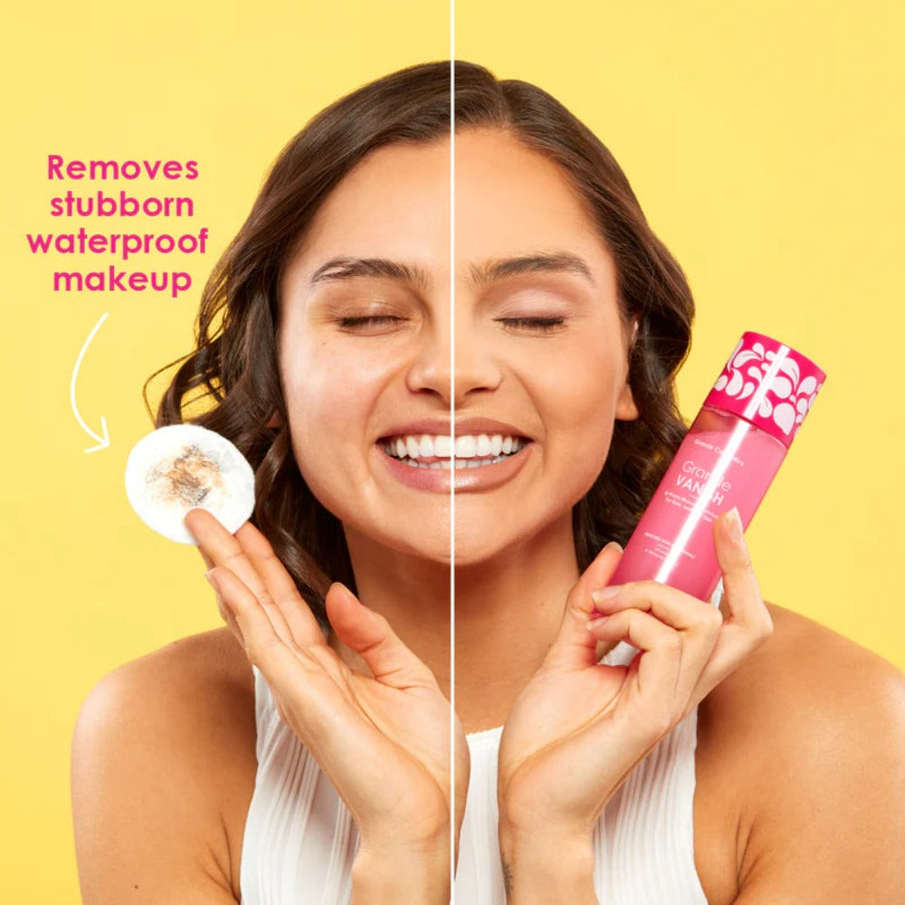 Grande Cosmetics GrandeVANISH Bi-Phase Makeup Remover for Eyes, Lashes & Lips