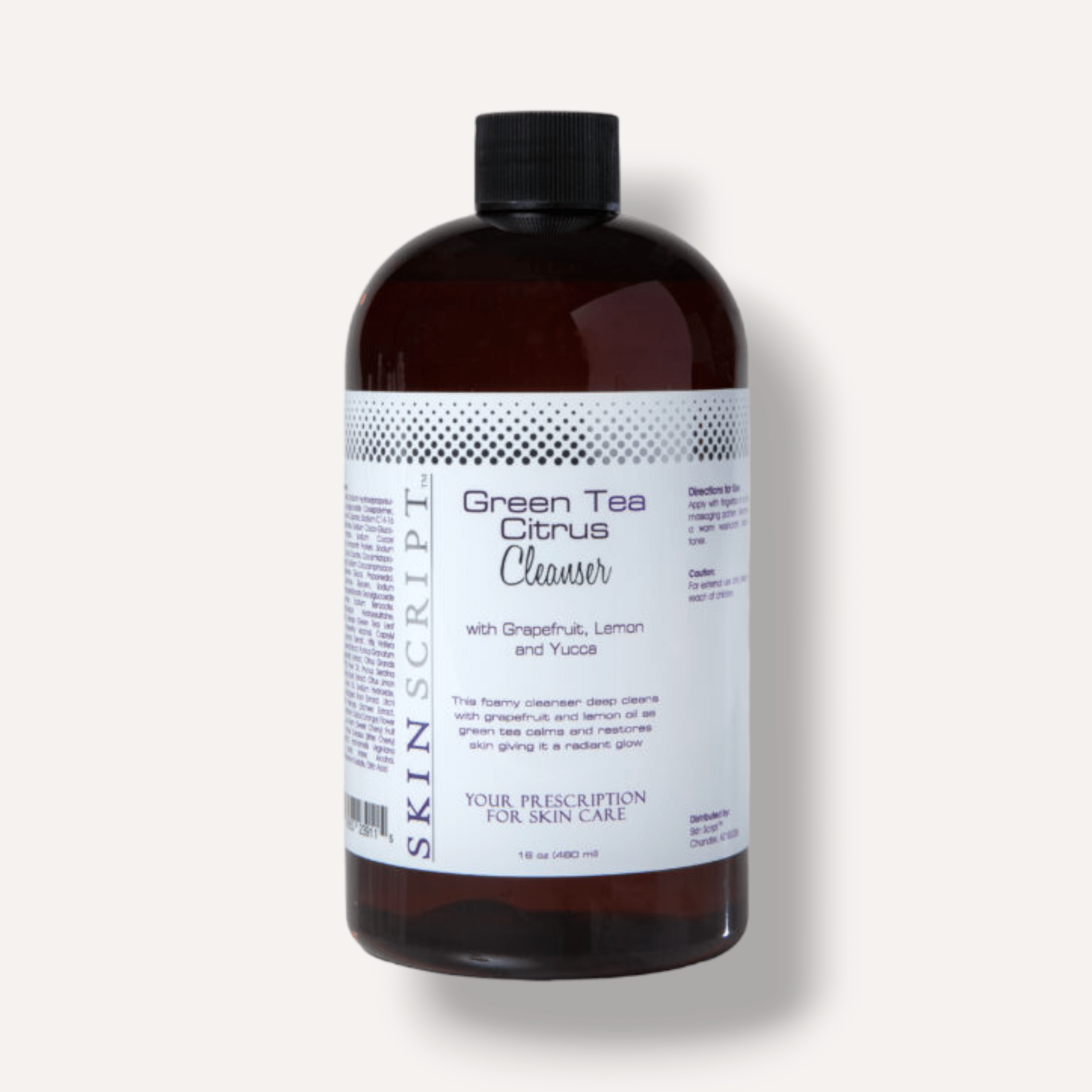 Skin Script Green Tea Citrus Cleanser - Skin Love Cream