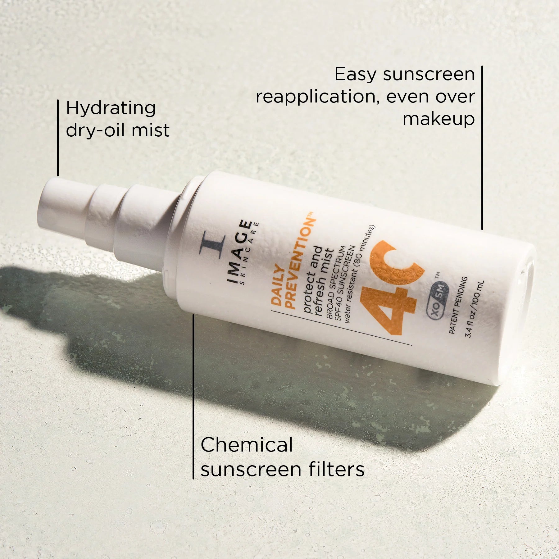 IMAGE Skincare DAILY PREVENTION protect and refresh mist SPF 40 - Skin Love Cream