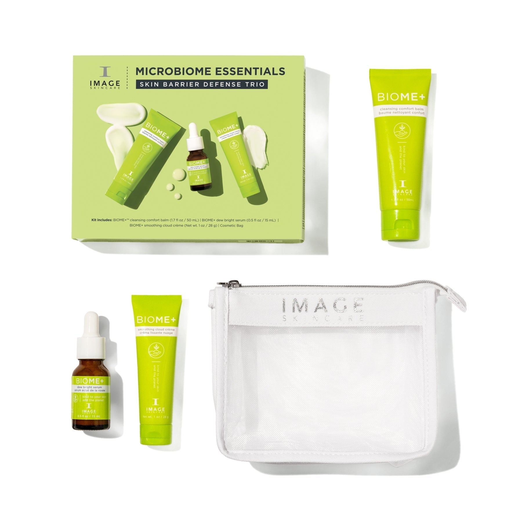 IMAGE Skincare Microbiome Essentials Skin Barrier Defense Trio