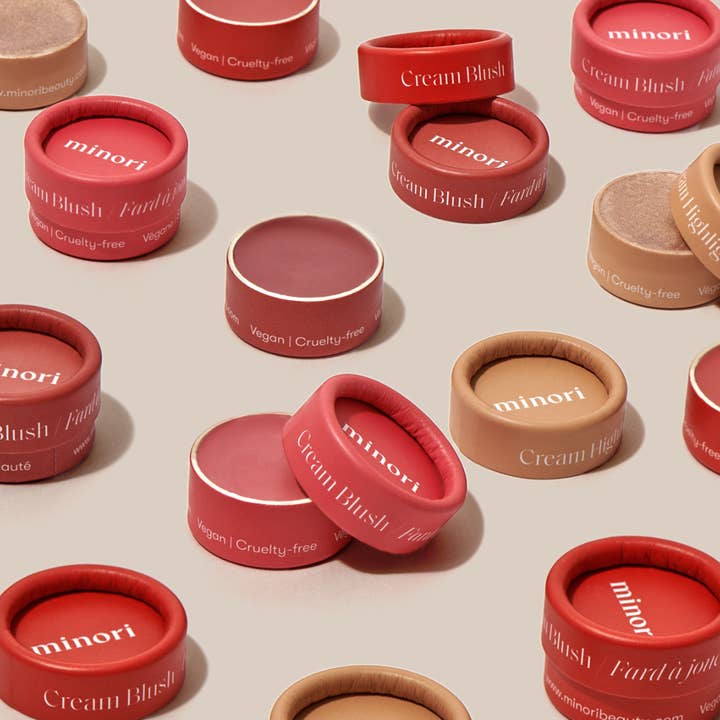 Minori Blush & Glow Mini Bar - Zero Waste Gift Set - Skin Love Cream