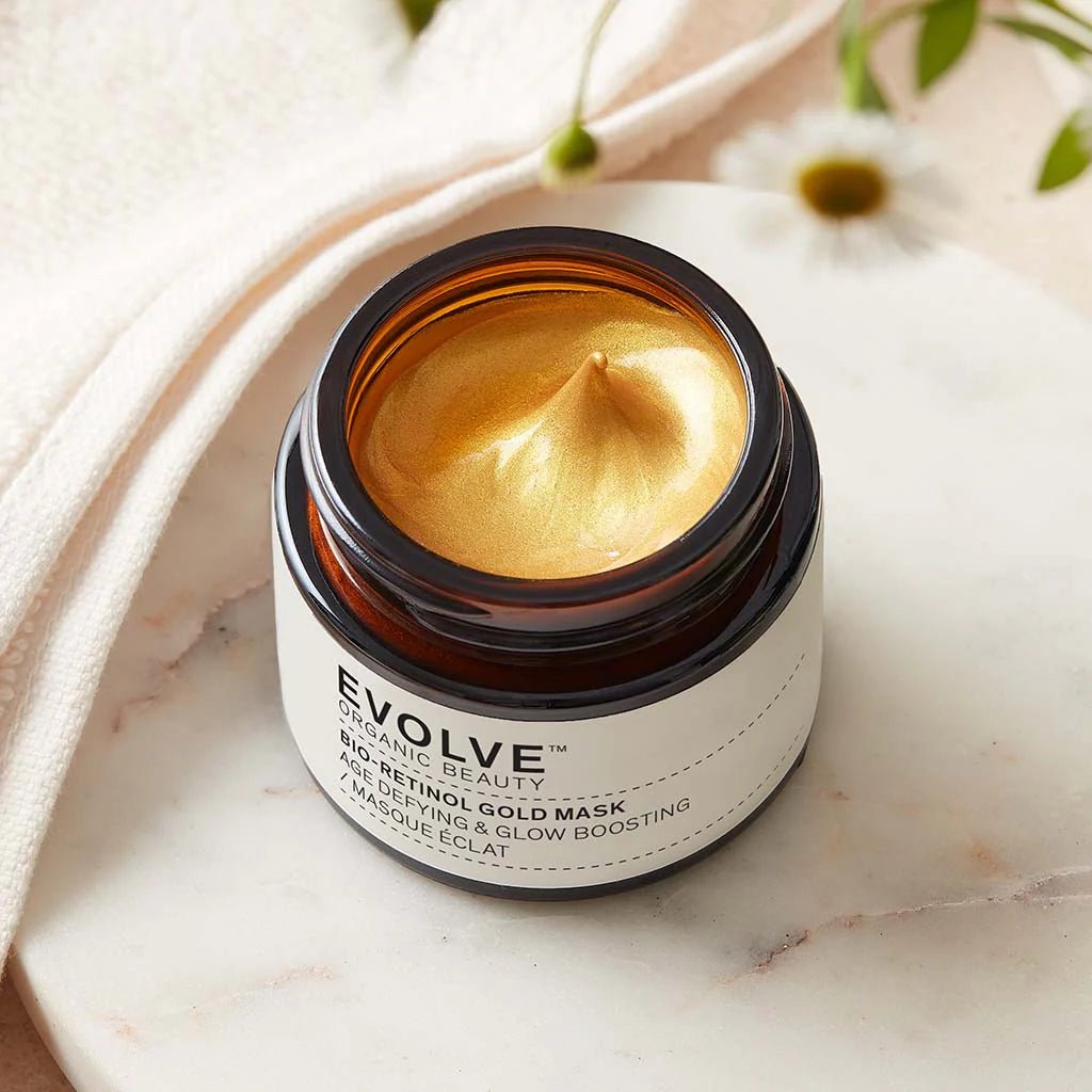 Evolve Organic Beauty Bio - Retinol Gold Face Mask - Skin Love Cream