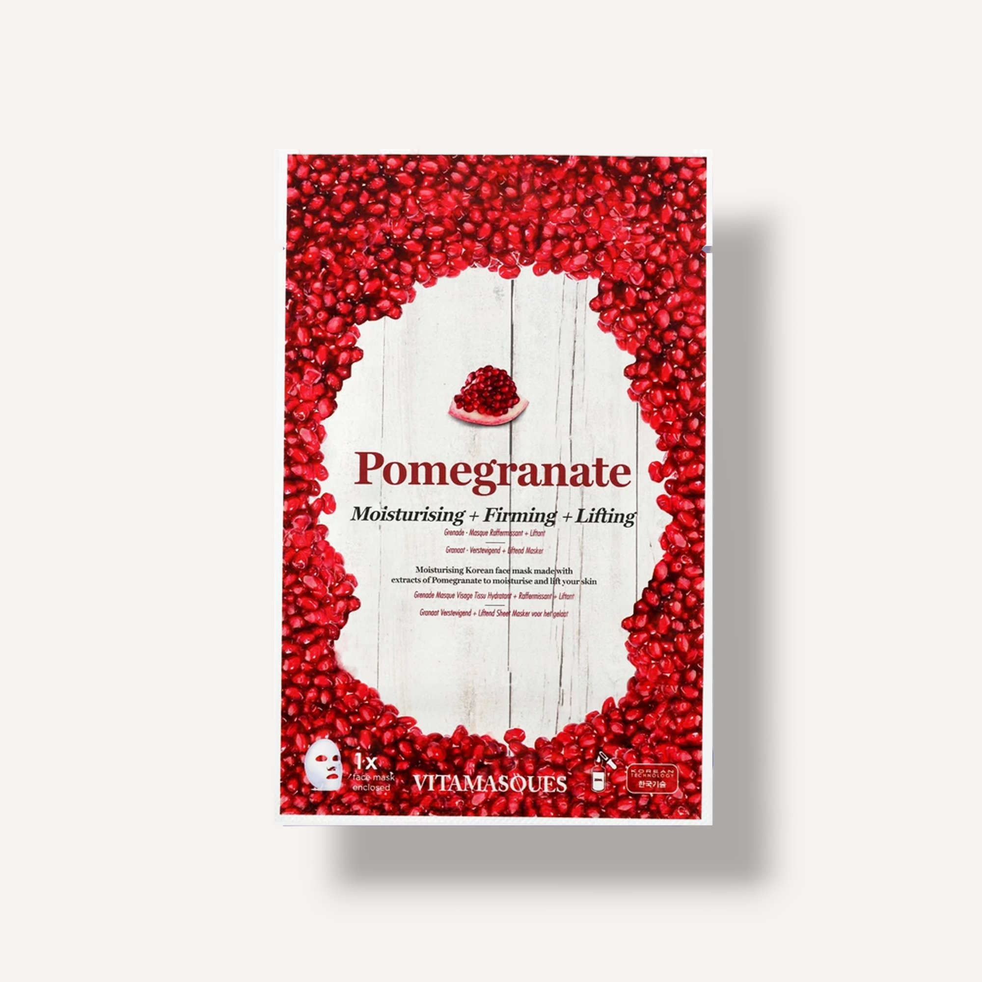 Vitamasques Pomegranate Sheet Mask