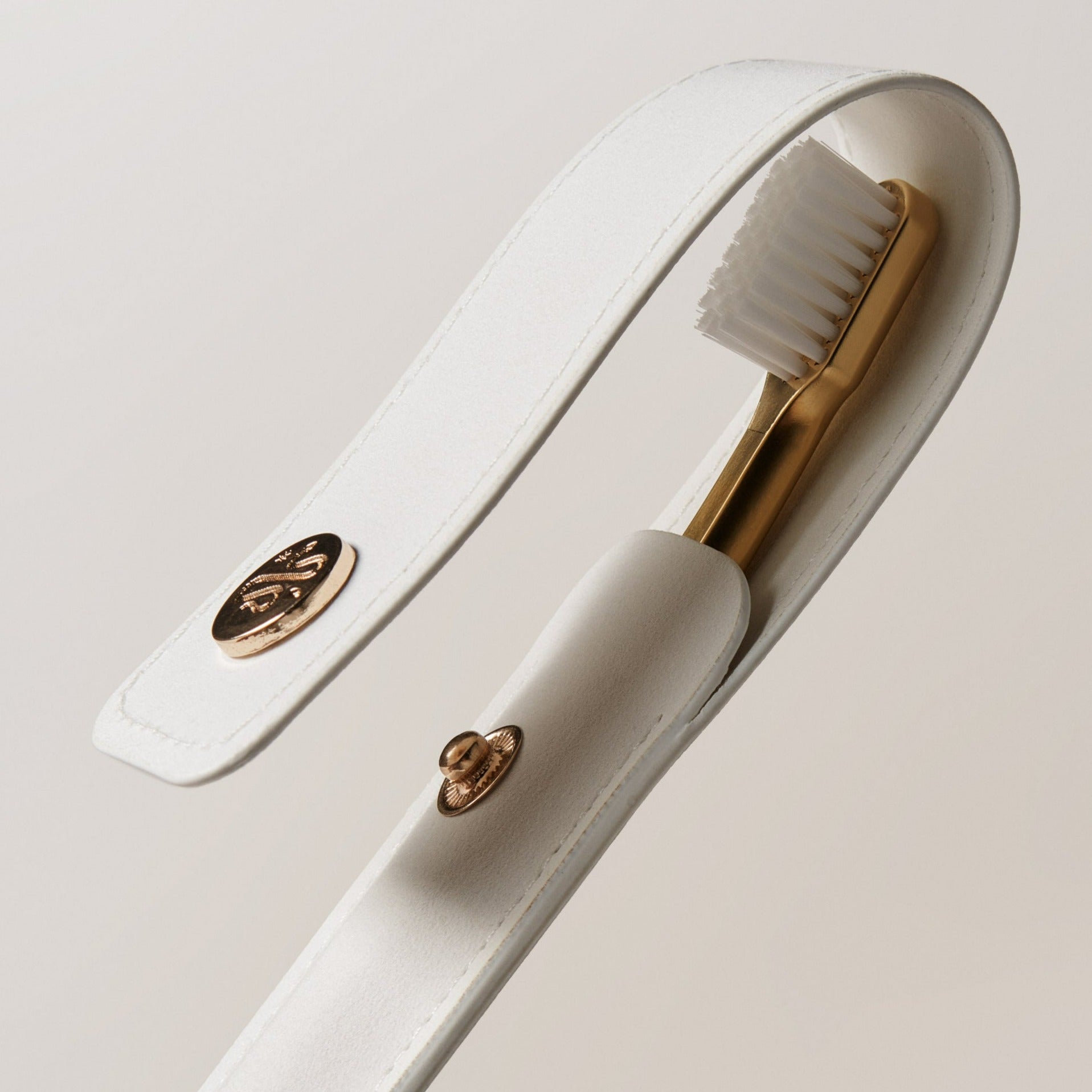 AUREZZI Toothbrush Gold/White 24K Gold Plated - Skin Love Cream