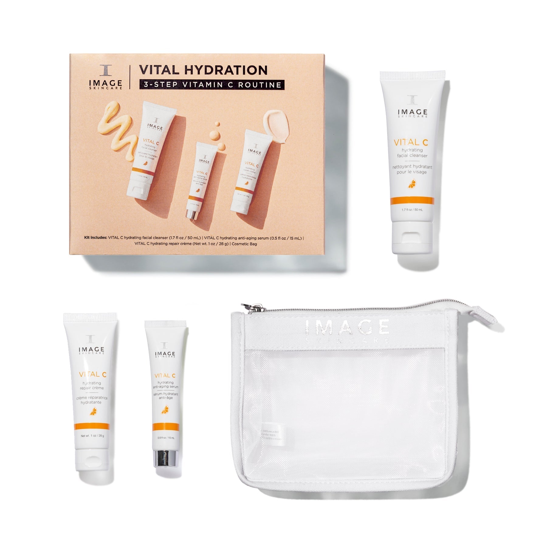 IMAGE Skincare Vital Hydration 3-Step Vitamin C Routine